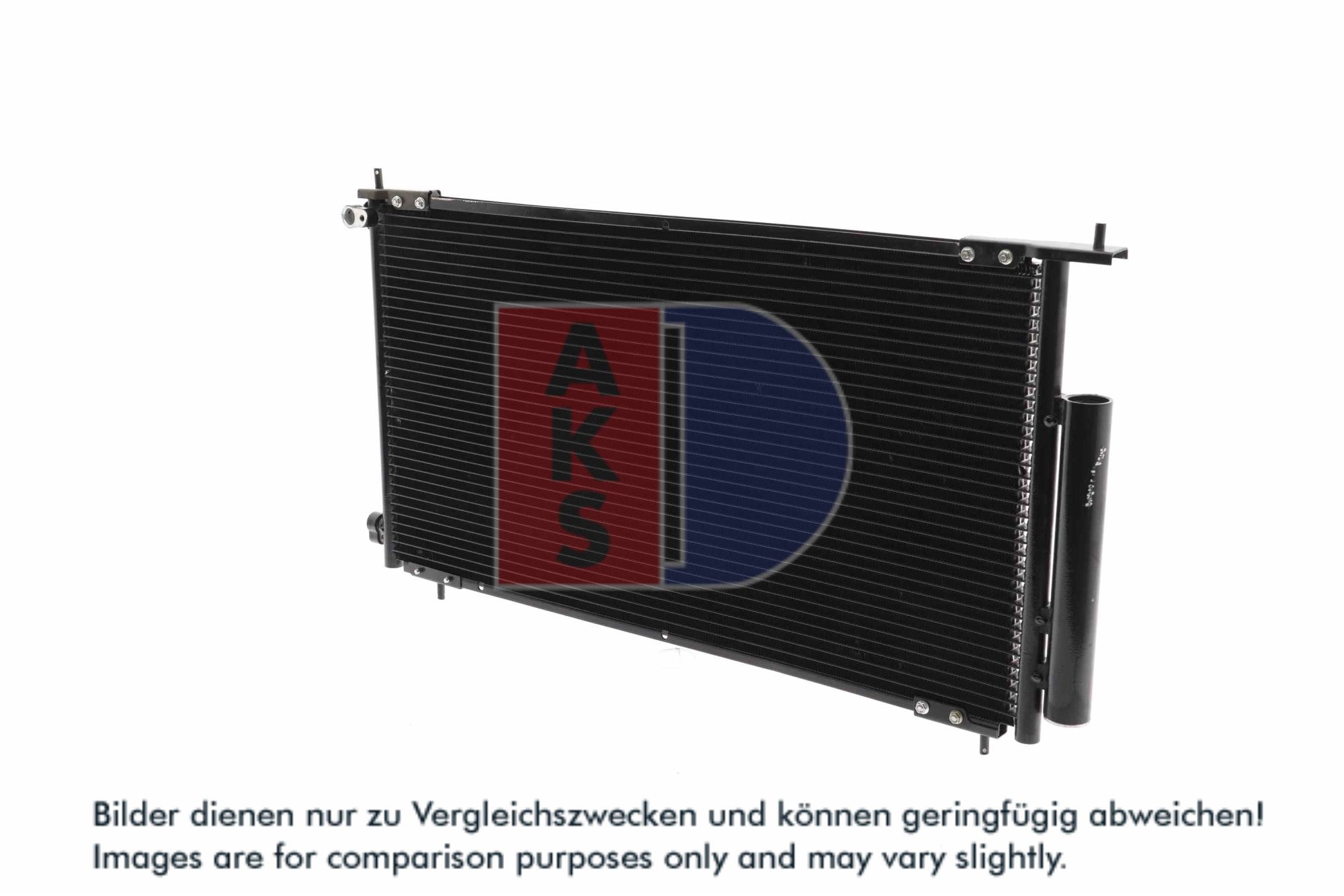 AKS DASIS Kondensor, klimaanlæg 102009n for HONDA