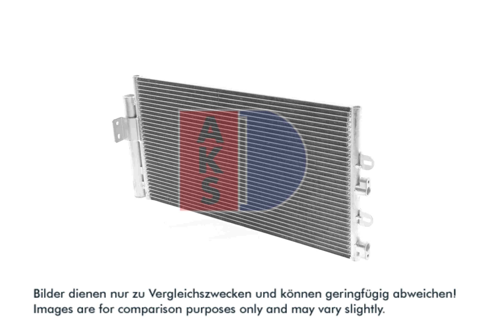 AKS DASIS Kondensor, klimaanlæg 082036n for ALFAROME/FIAT/LANCI