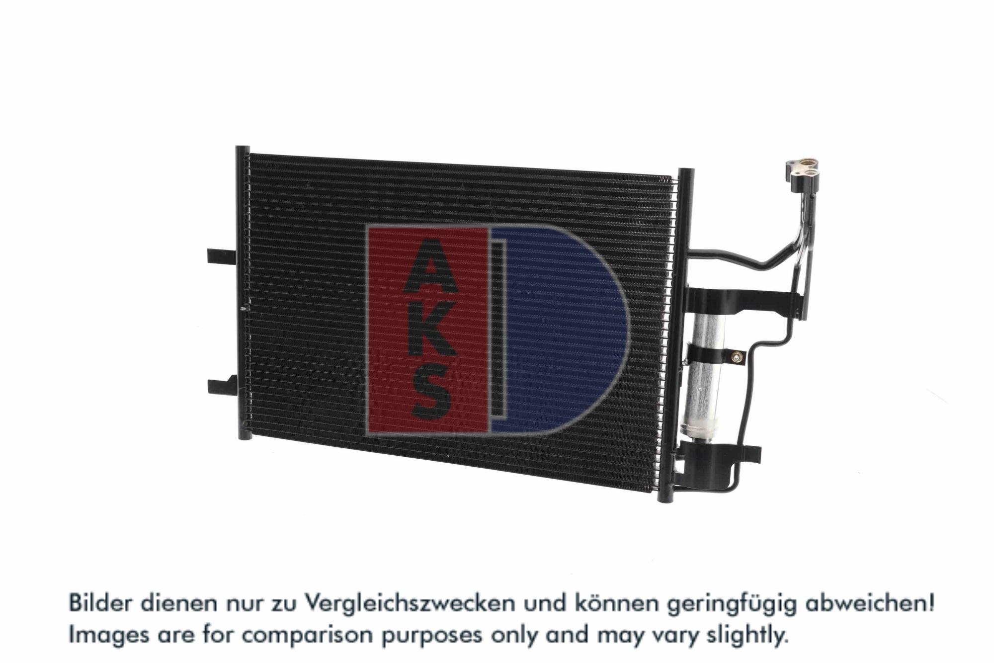 AKS DASIS Kondensor, klimaanlæg 112026n for MAZDA