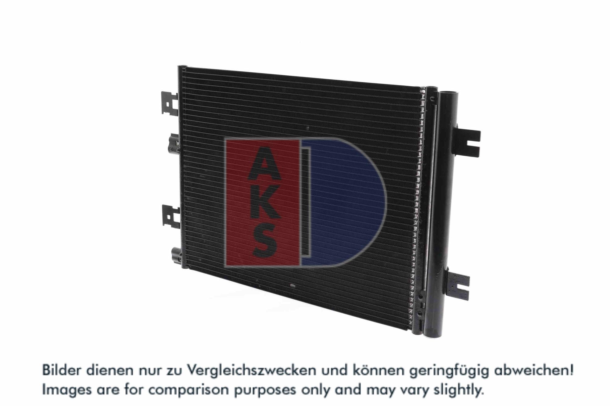 AKS DASIS Kondensor, klimaanlæg 182046n for RENAULT