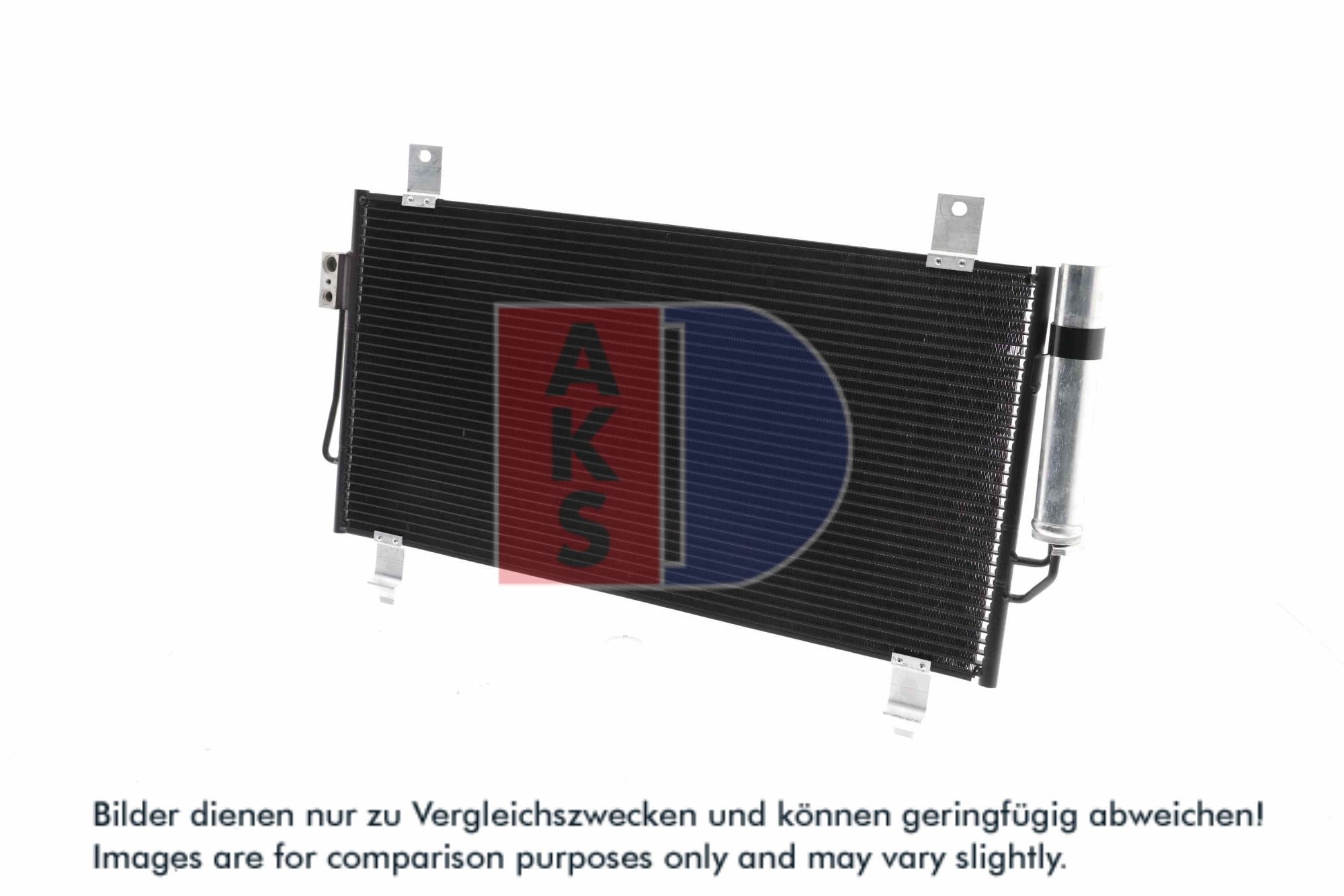 AKS DASIS Kondensor, klimaanlæg 142035n for MITSUBISHI