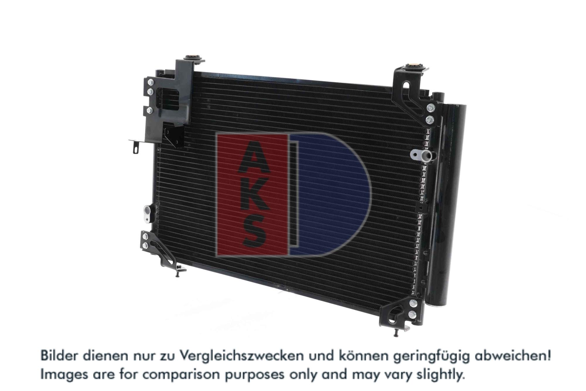 AKS DASIS Kondensor, klimaanlæg 212053n for TOYOTA