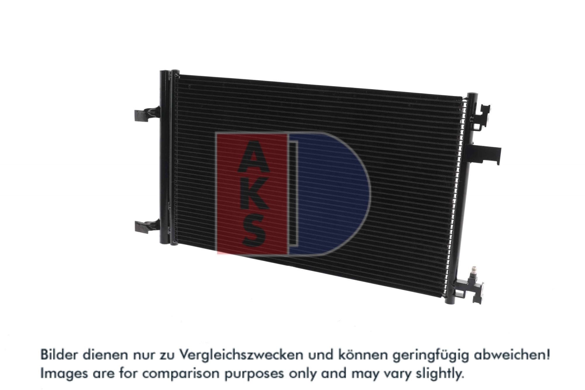 AKS DASIS Kondensor, klimaanlæg 152044n for OPEL SAAB