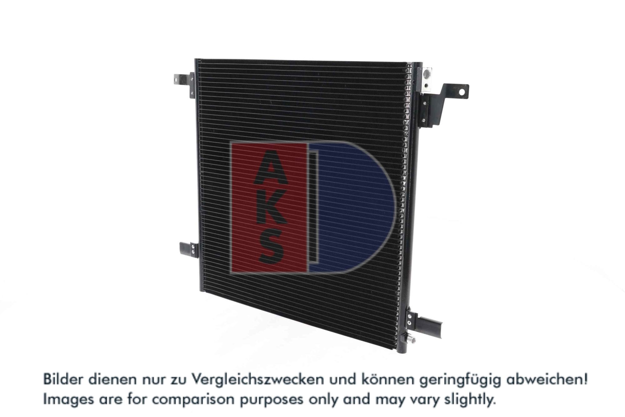 AKS DASIS Kondensor, klimaanlæg 122003n for MERCEDES-BENZ
