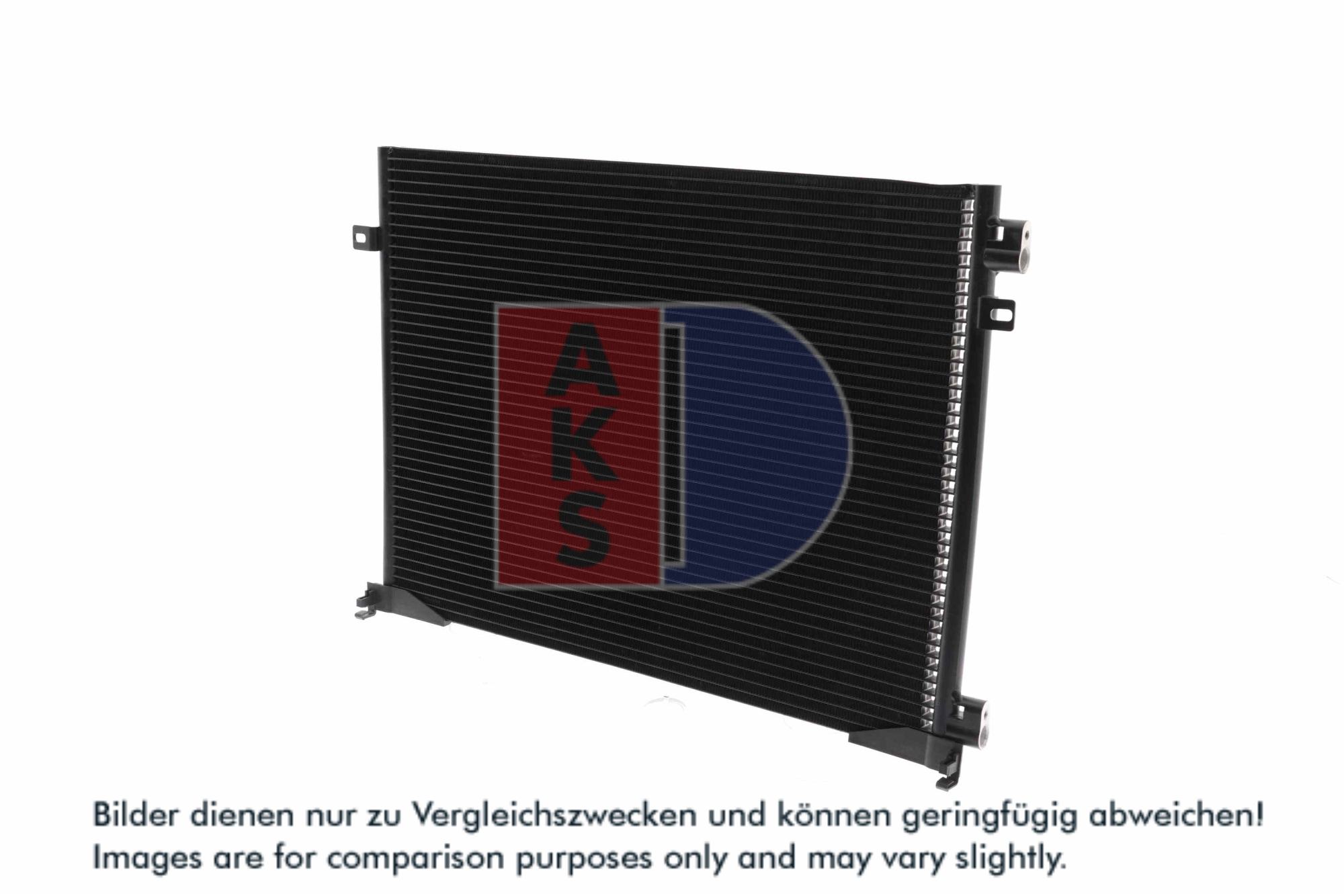 AKS DASIS Kondensor, klimaanlæg 182045n for OPEL RENAULT