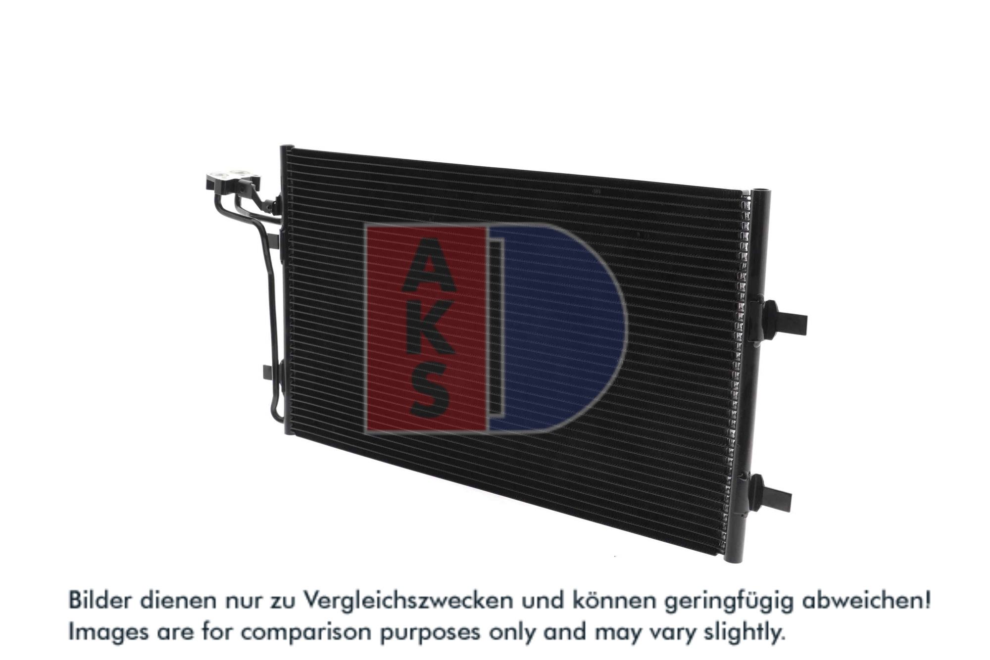 AKS DASIS Kondensor, klimaanlæg 222008n for VOLVO