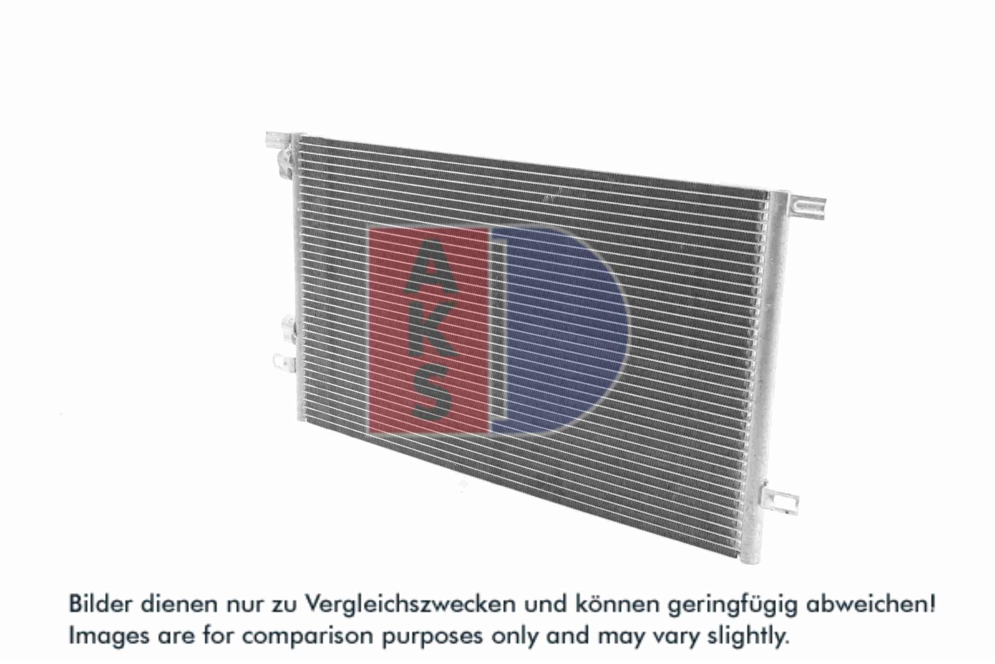 AKS DASIS Kondensor, klimaanlæg 182380n for RENAULT