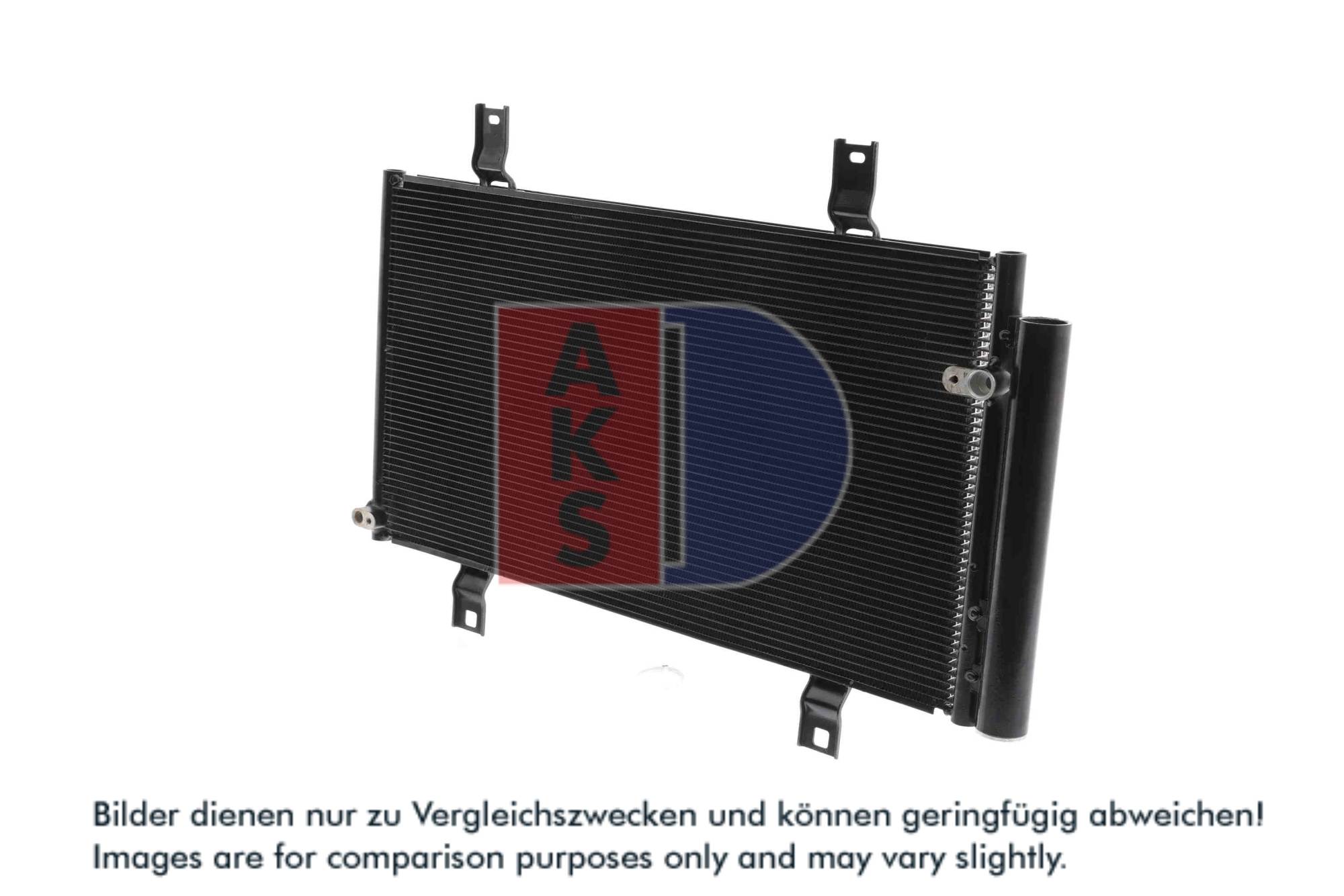 AKS DASIS Kondensor, klimaanlæg 112028n for MAZDA