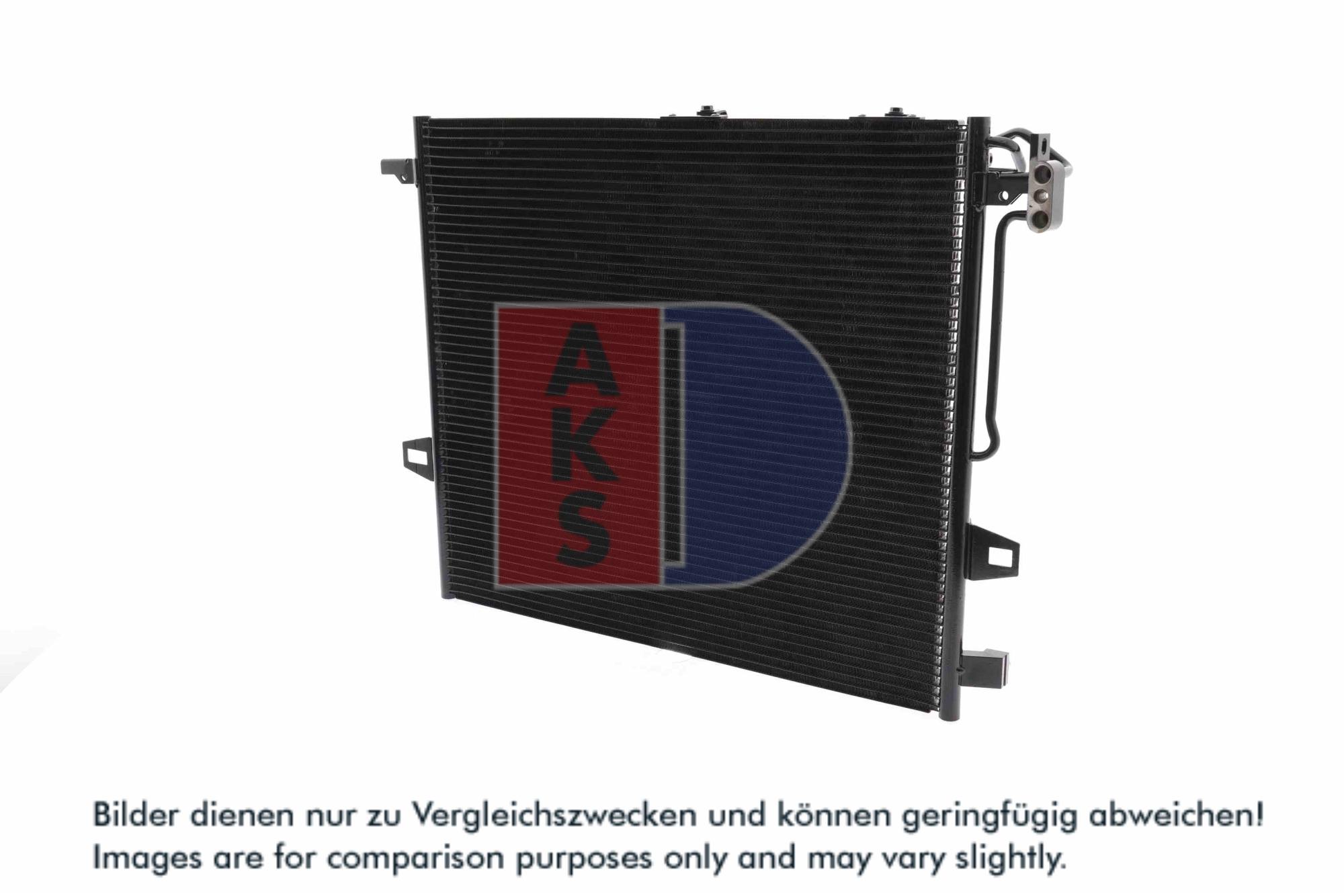 AKS DASIS Kondensor, klimaanlæg 112023n for MERCEDES-BENZ