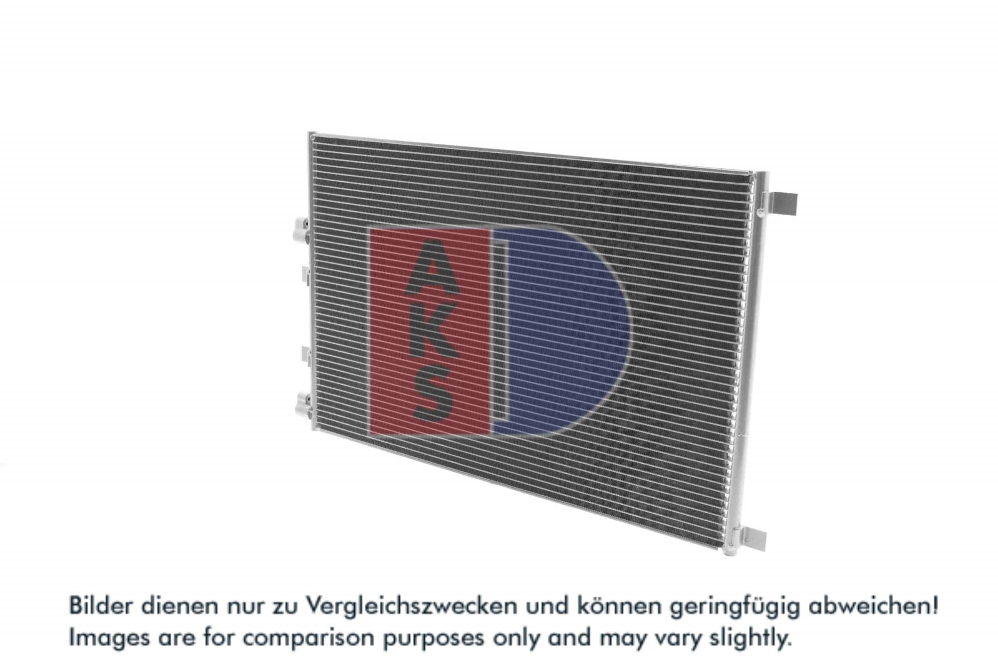 AKS DASIS Kondensor, klimaanlæg 182037n for RENAULT