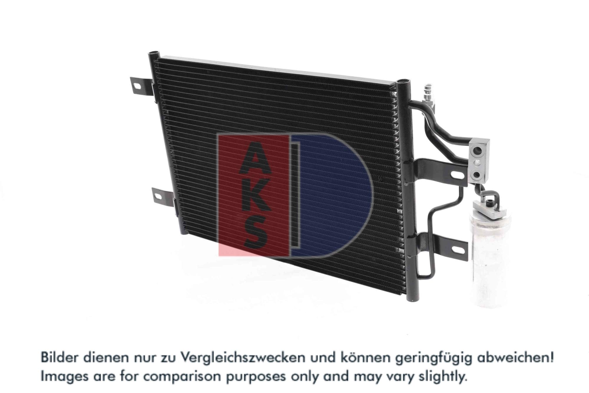 AKS DASIS Kondensor, klimaanlæg 152032n for OPEL