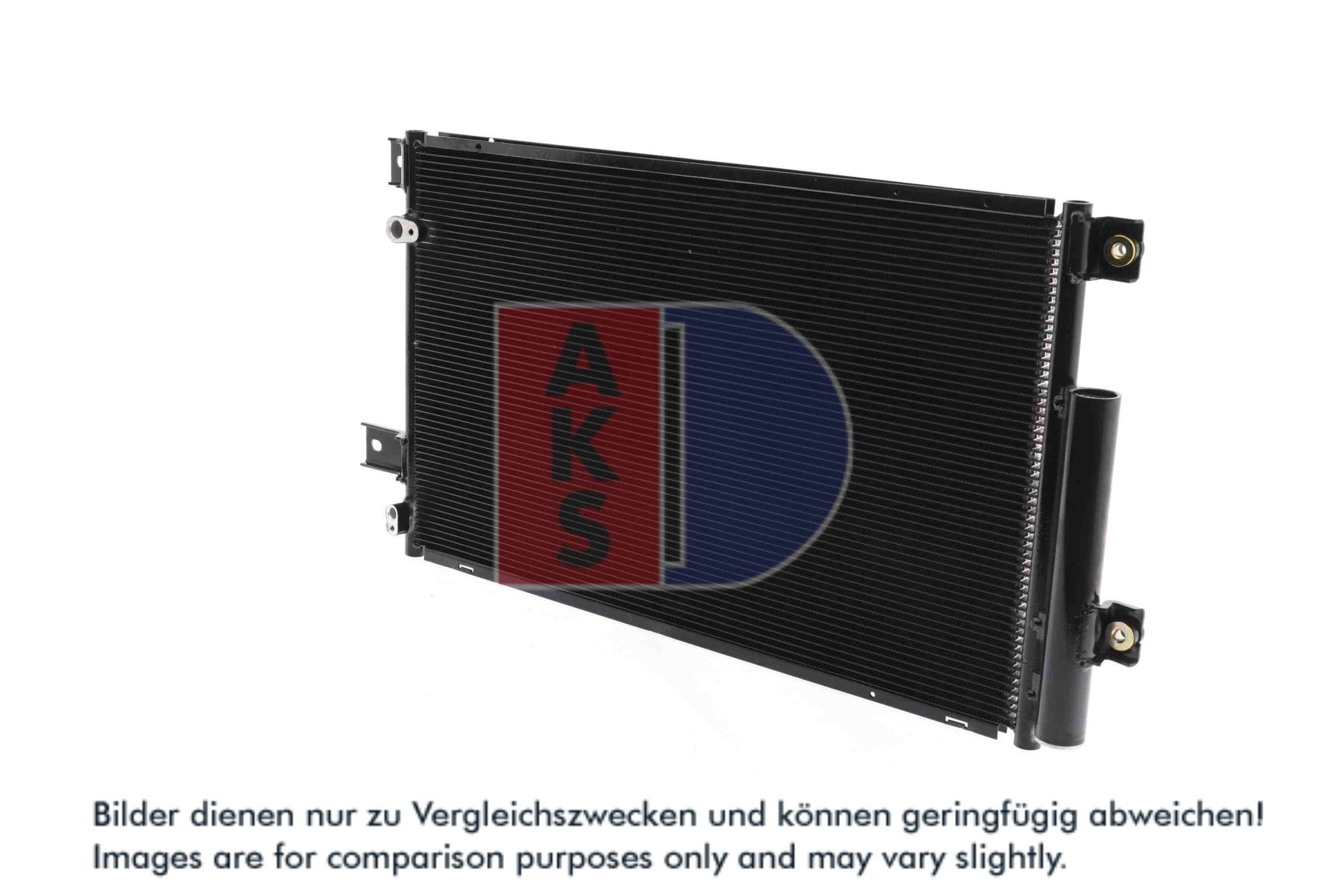 AKS DASIS Kondensor, klimaanlæg 212057n for TOYOTA
