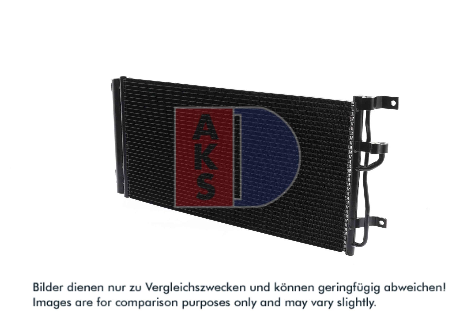 AKS DASIS Kondensor, klimaanlæg 152048n for OPEL
