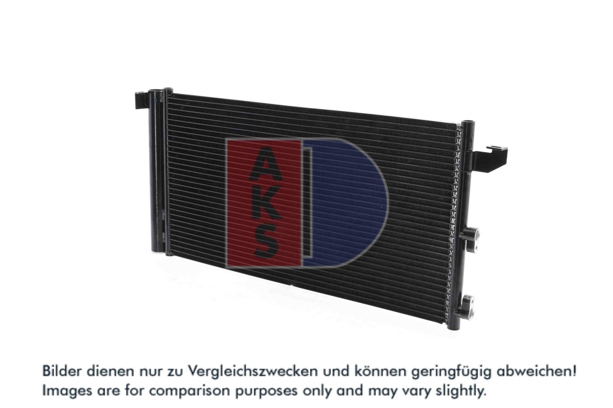 AKS DASIS Kondensor, klimaanlæg 082056n for ALFAROME/FIAT/LANCI