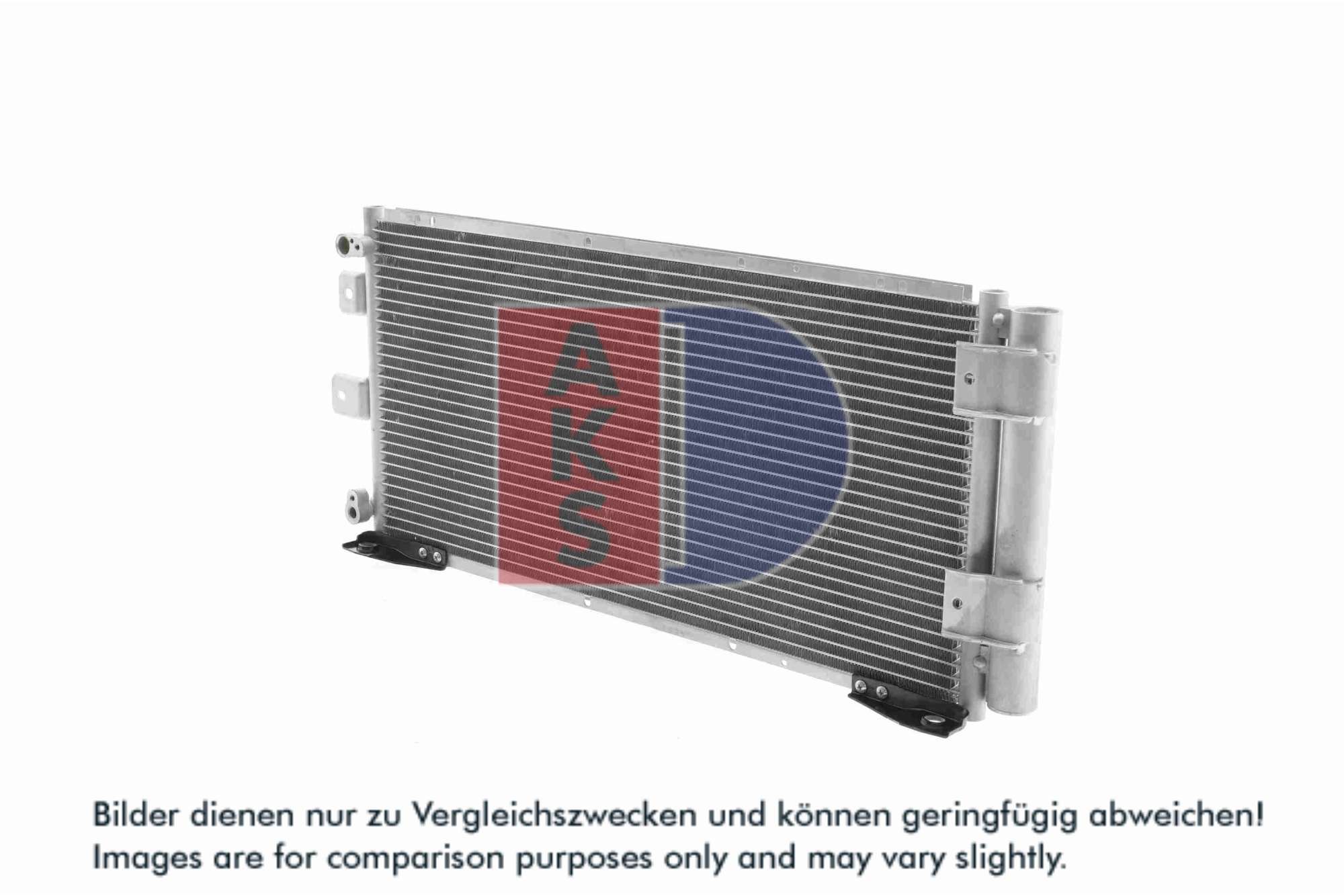 AKS DASIS Kondensor, klimaanlæg 212033n for TOYOTA