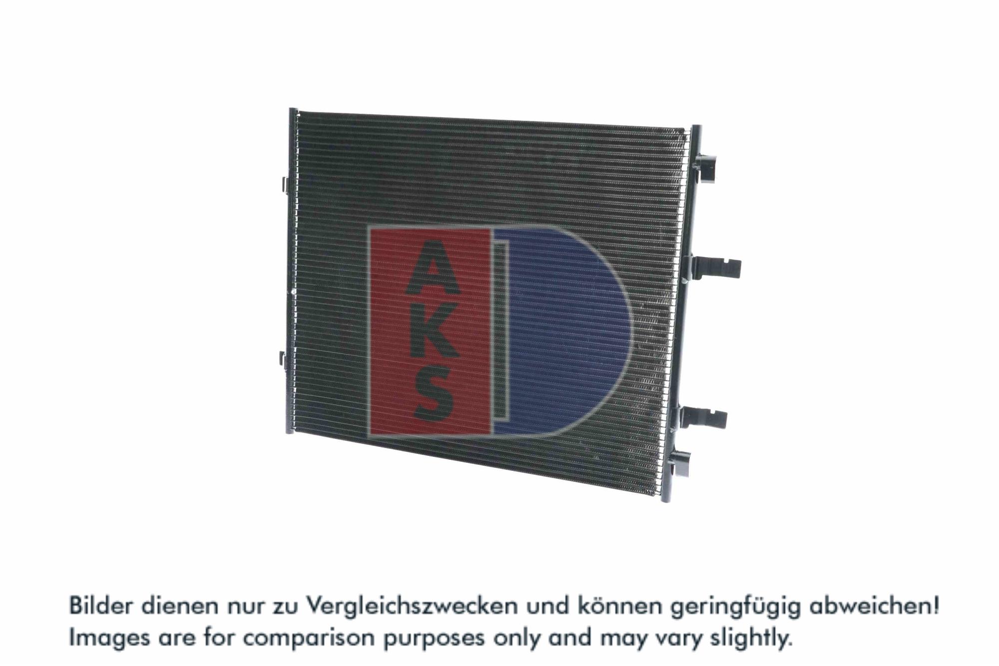 AKS DASIS Kondensor, klimaanlæg 152041n for OPEL RENAULT