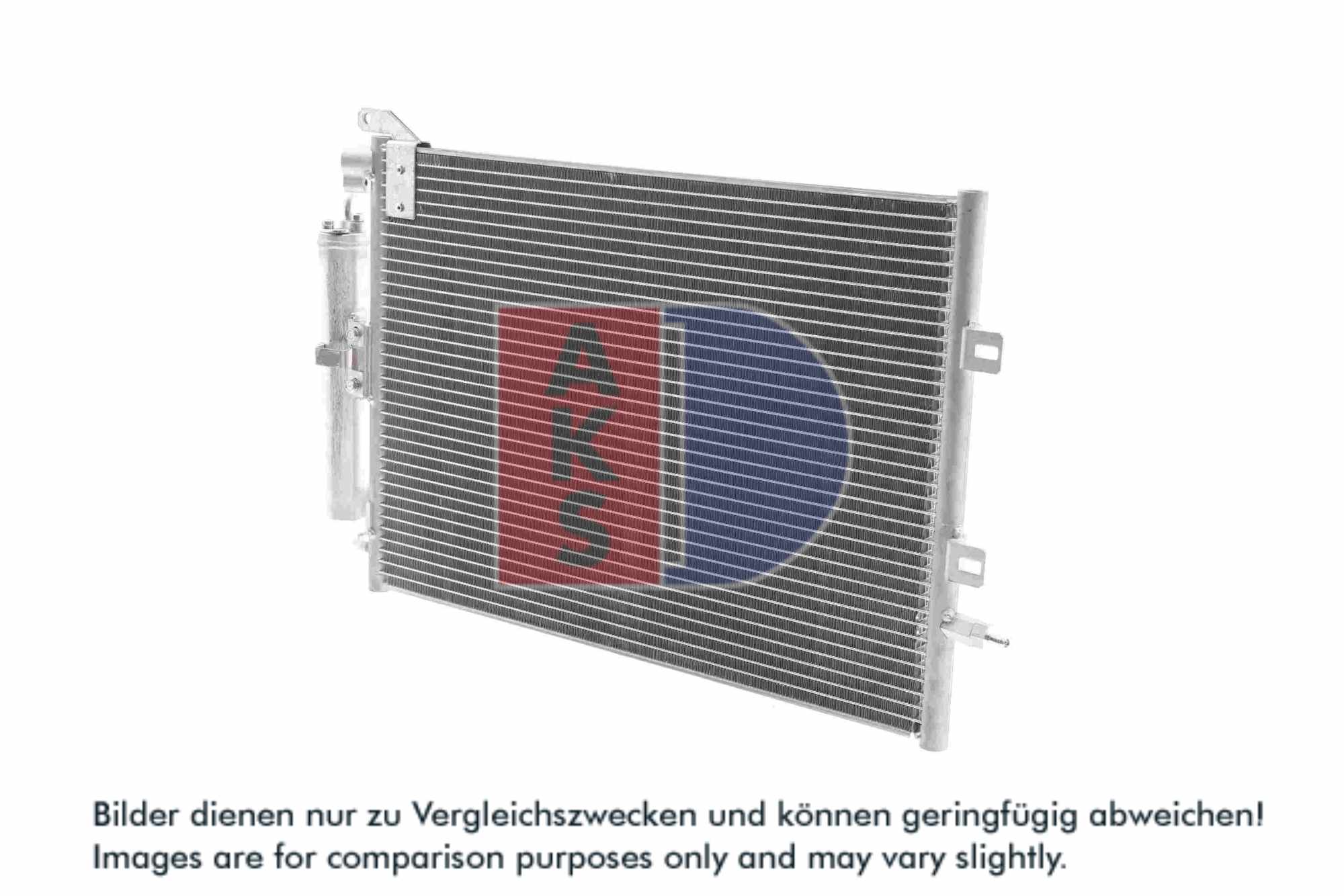 AKS DASIS Kondensor, klimaanlæg 182035n for RENAULT