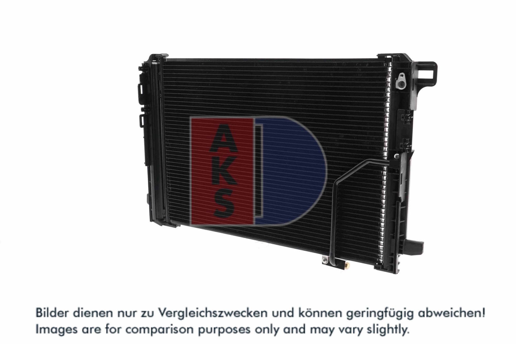 AKS DASIS Kondensor, klimaanlæg 122026n for MERCEDES-BENZ