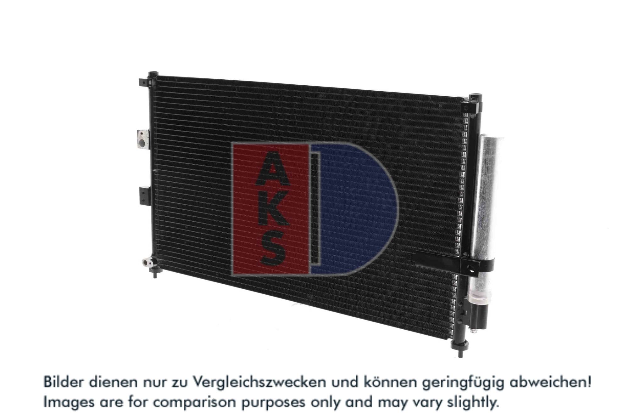 AKS DASIS Kondensor, klimaanlæg 102025n for HONDA