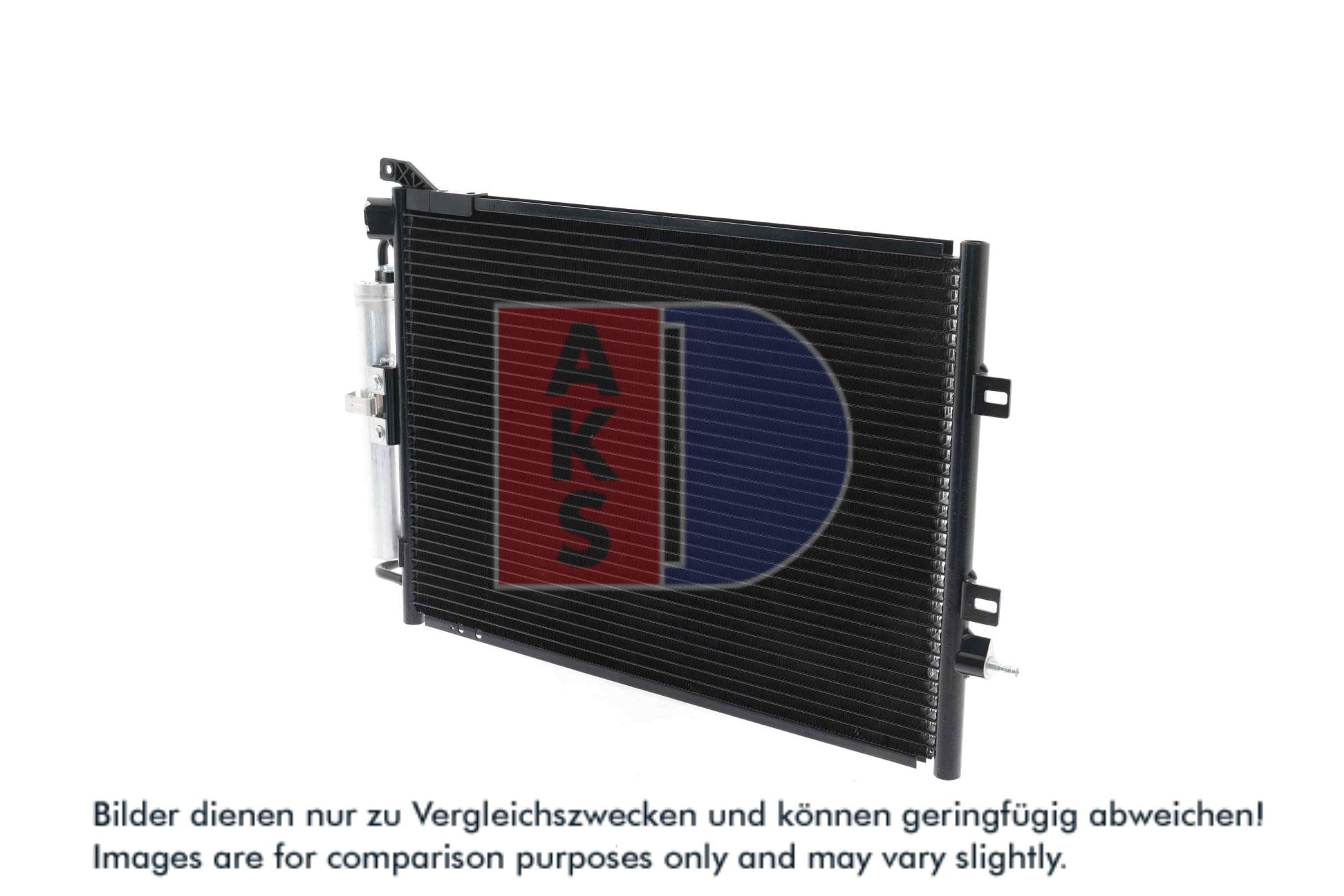 AKS DASIS Kondensor, klimaanlæg 182036n for RENAULT
