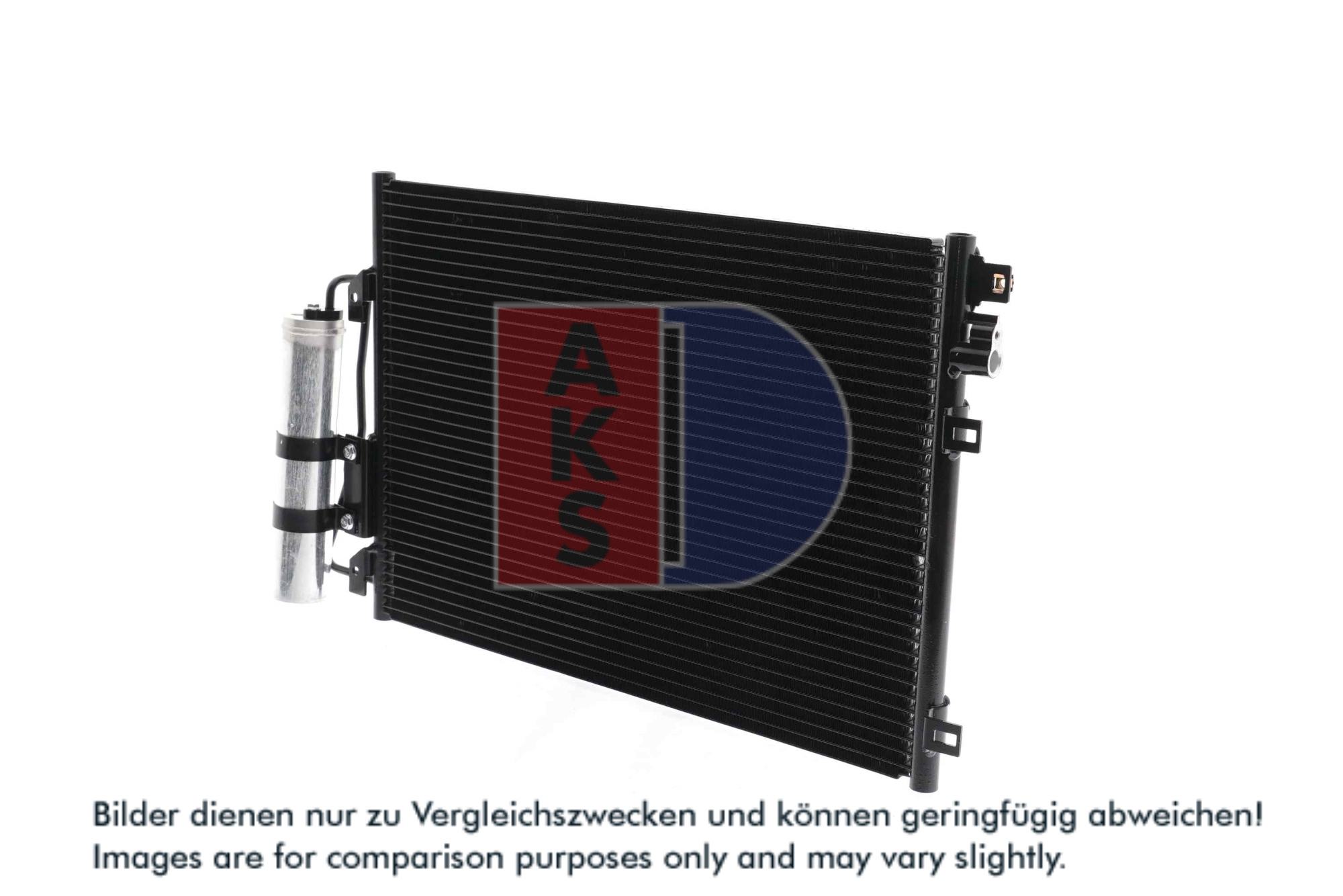 AKS DASIS Kondensor, klimaanlæg 182032n for RENAULT