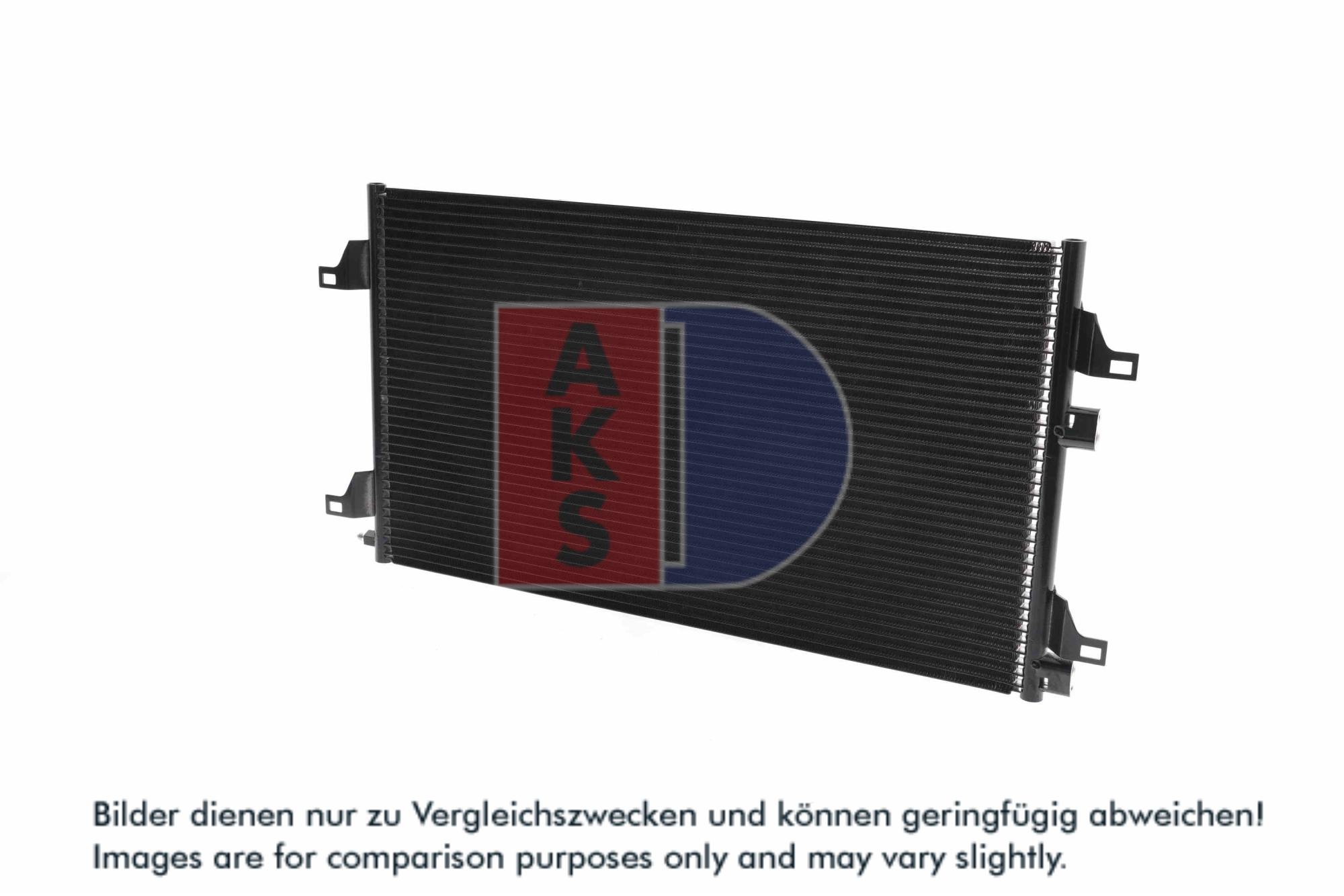 AKS DASIS Kondensor, klimaanlæg 182002n for RENAULT