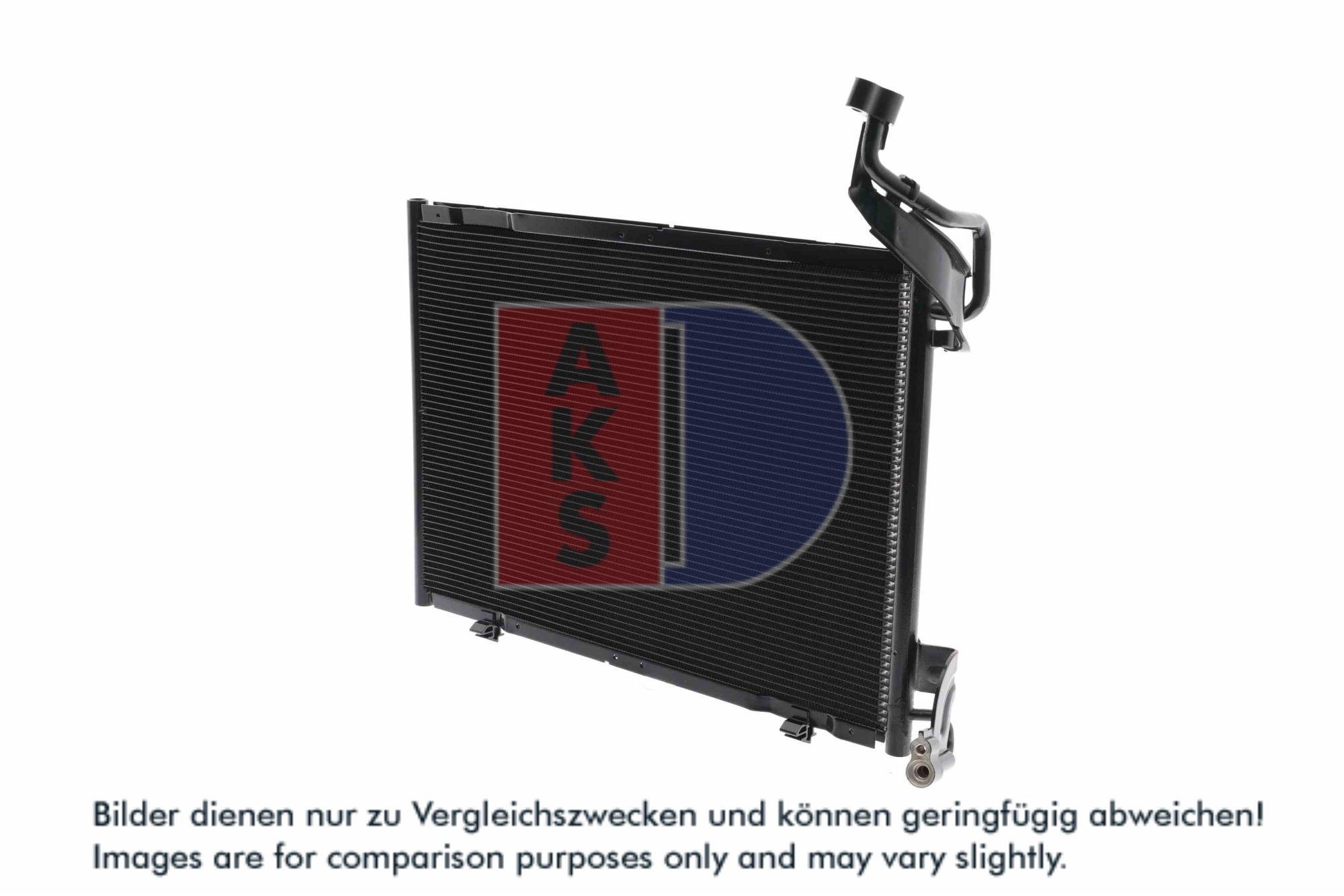AKS DASIS Kondensor, klimaanlæg 092051n for FORD