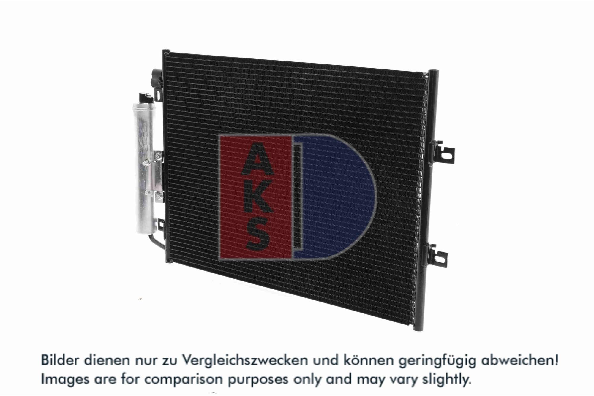 AKS DASIS Kondensor, klimaanlæg 182043n for RENAULT