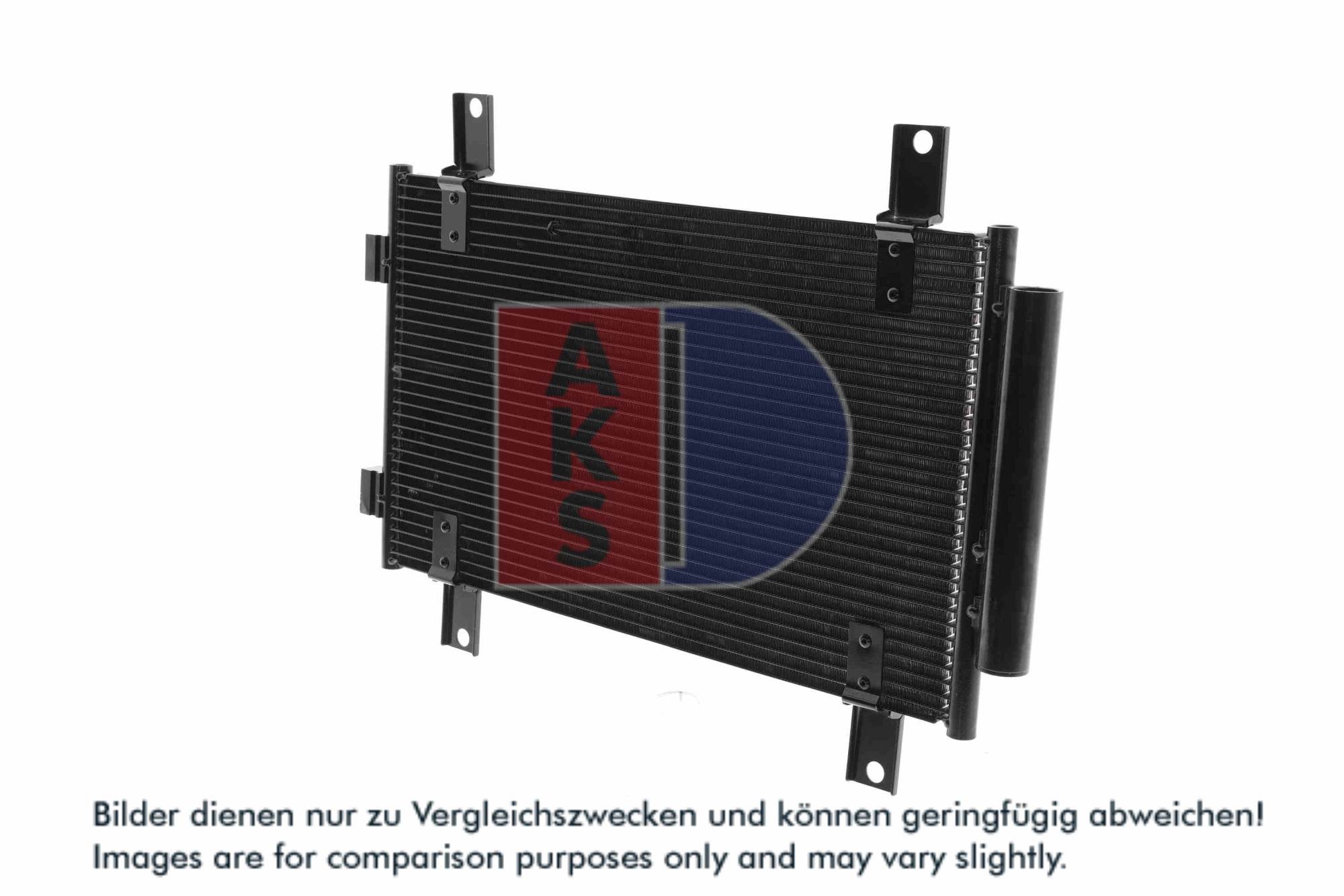AKS DASIS Kondensor, klimaanlæg 082021n for ALFAROME/FIAT/LANCI CITROËN/PEUGEOT
