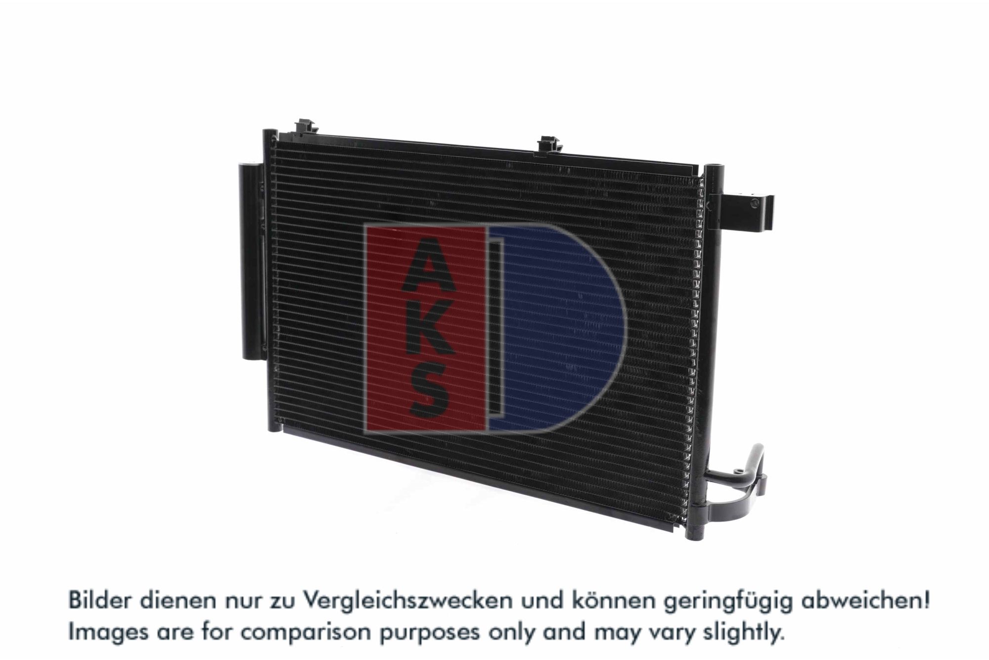 AKS DASIS Kondensor, klimaanlæg 092050n for FORD