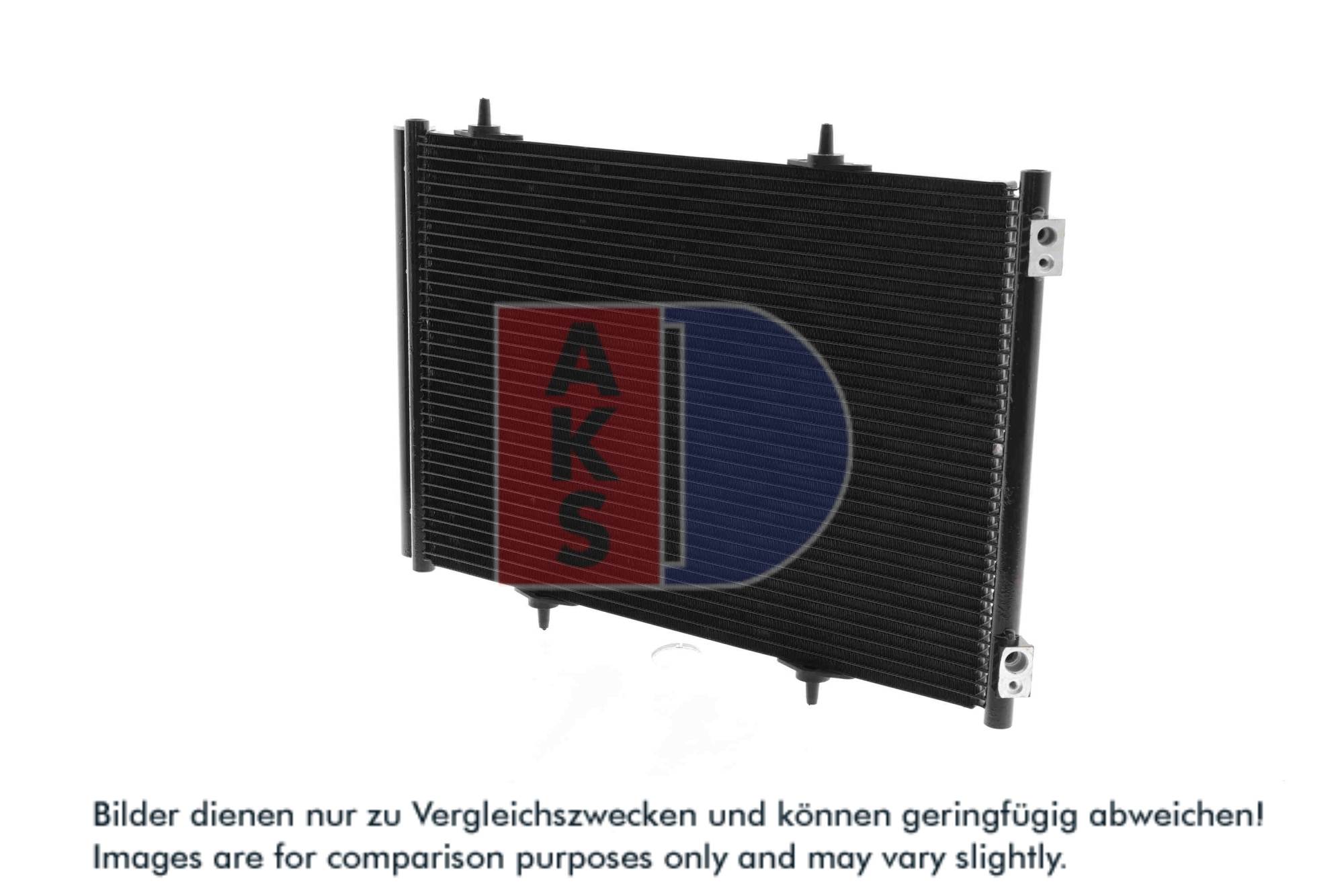 AKS DASIS Kondensor, klimaanlæg 062013n for CITROËN/PEUGEOT