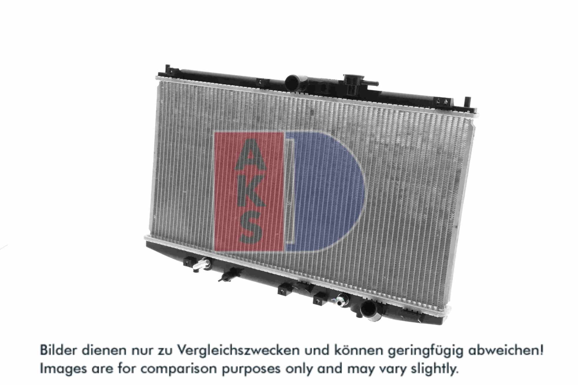AKS DASIS Kondensor, klimaanlæg 102027n for HONDA