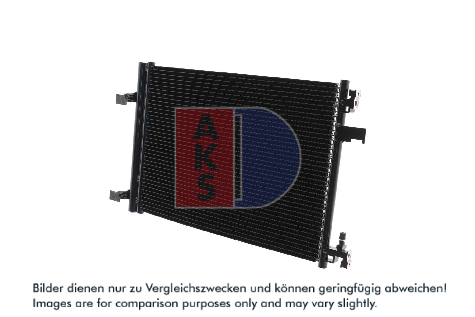 AKS DASIS Kondensor, klimaanlæg 152042n for OPEL