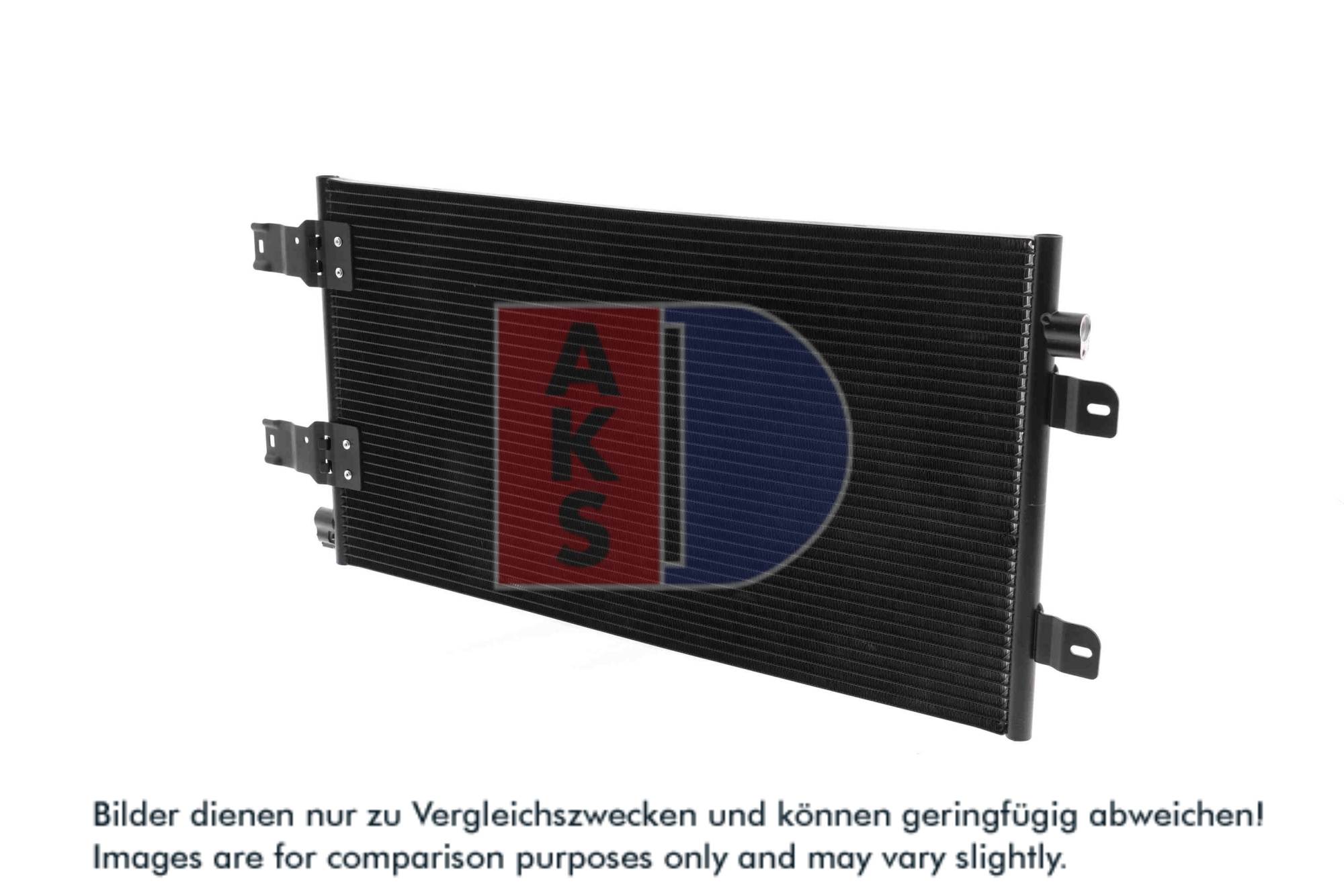 AKS DASIS Kondensor, klimaanl��g 182039n for OPEL NISSAN RENAULT