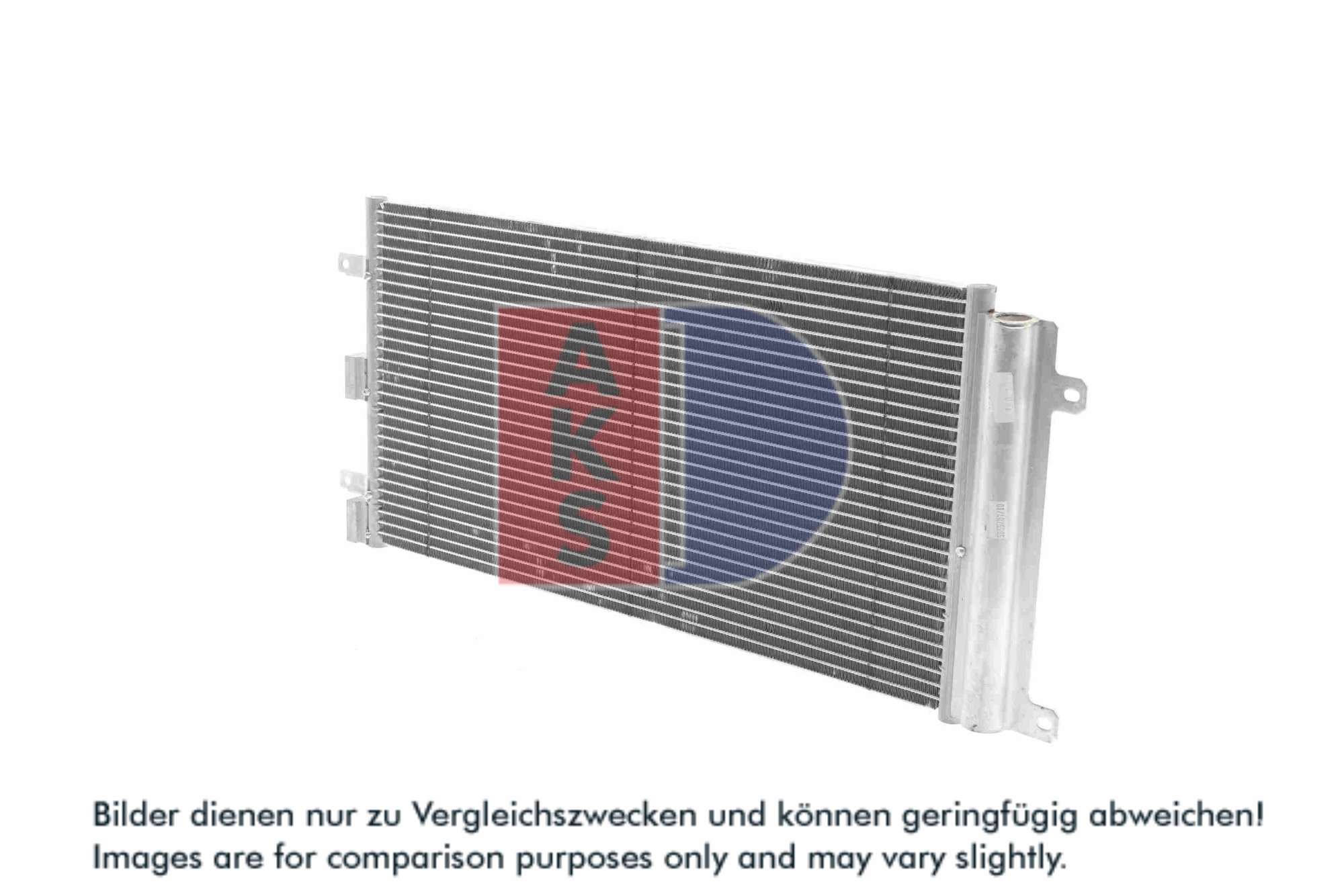 AKS DASIS Kondensor, klimaanlæg 082045n for ALFAROME/FIAT/LANCI