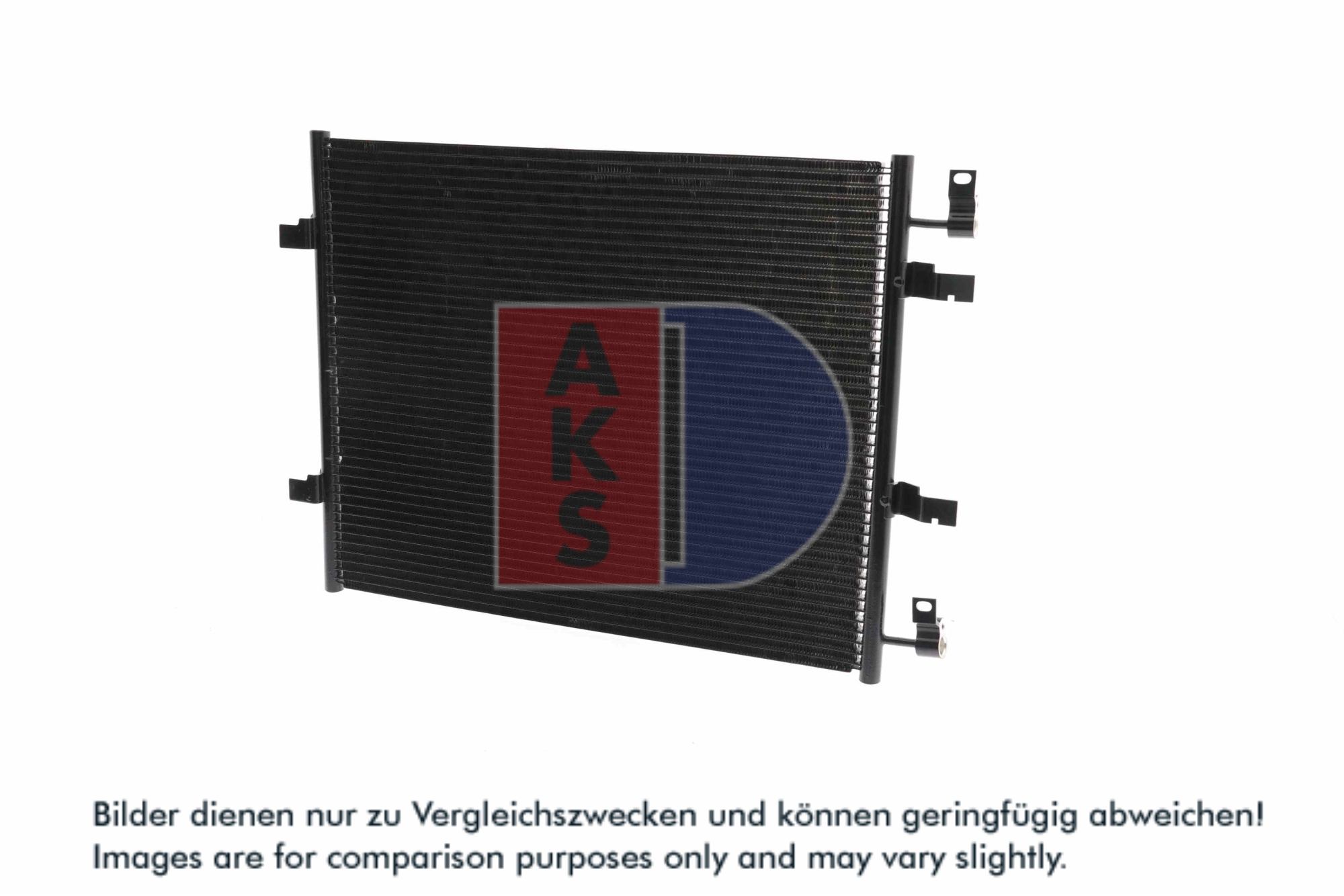 AKS DASIS Kondensor, klimaanlæg 182034n for OPEL RENAULT