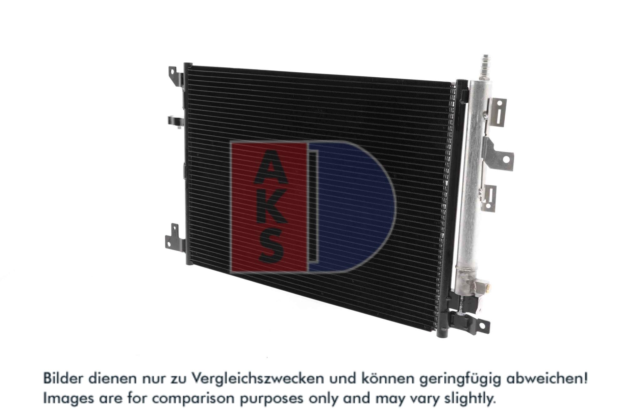 AKS DASIS Kondensor, klimaanlæg 222007n for VOLVO