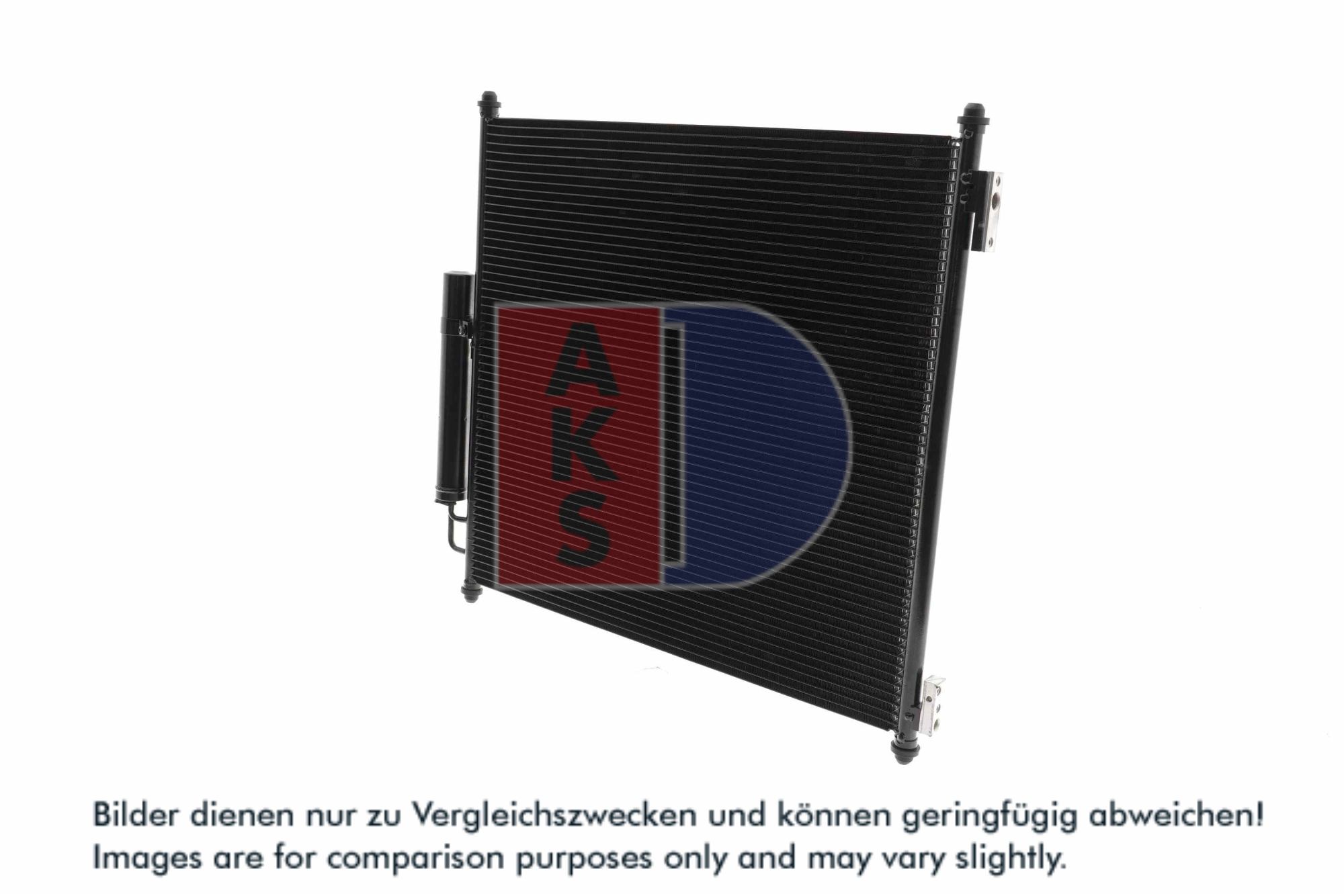 AKS DASIS Kondensor, klimaanlæg 022008n for LAND ROVER