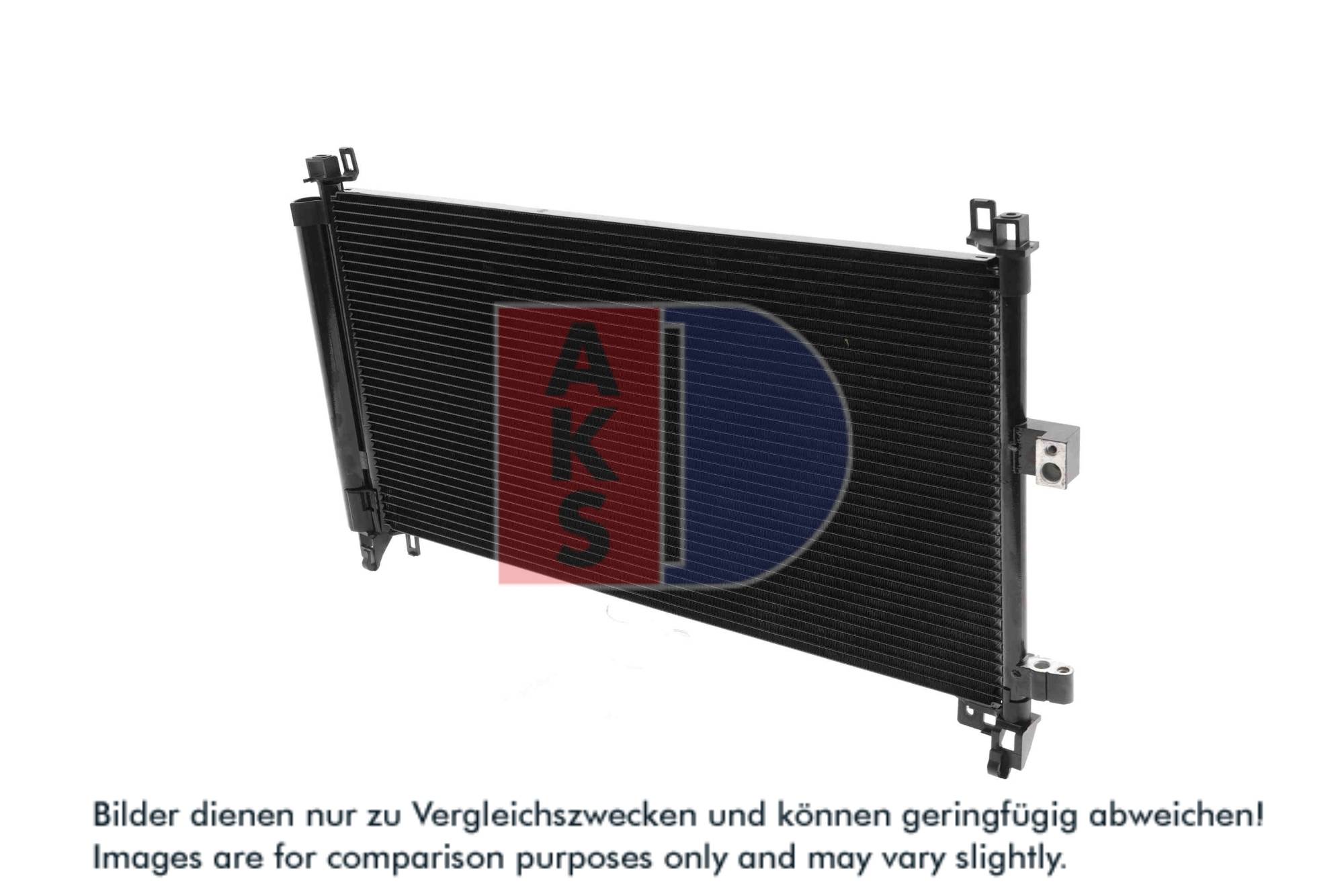 AKS DASIS Kondensor, klimaanlæg 062021n for CITROËN/PEUGEOT