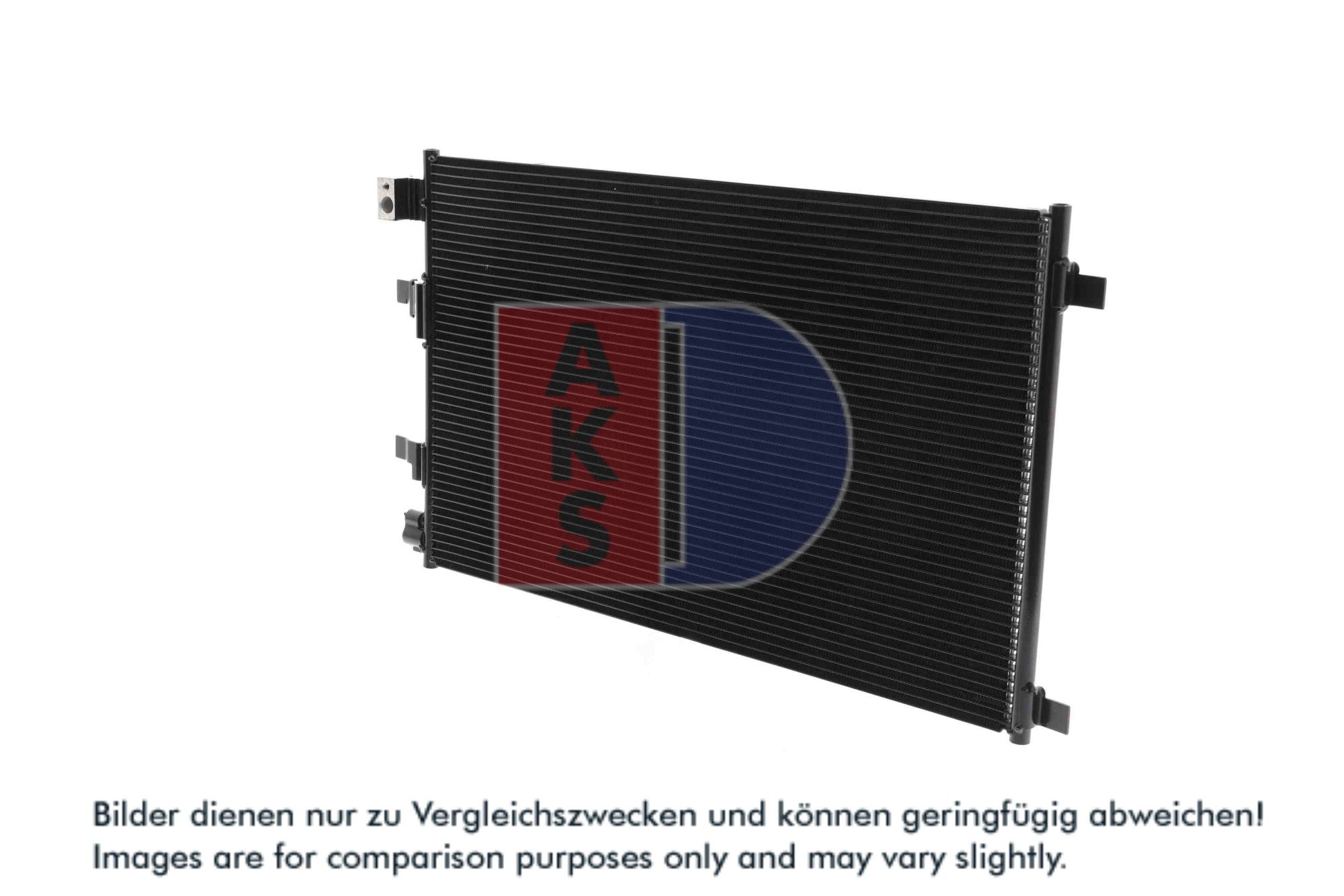 AKS DASIS Kondensor, klimaanlæg 072059n for NISSAN