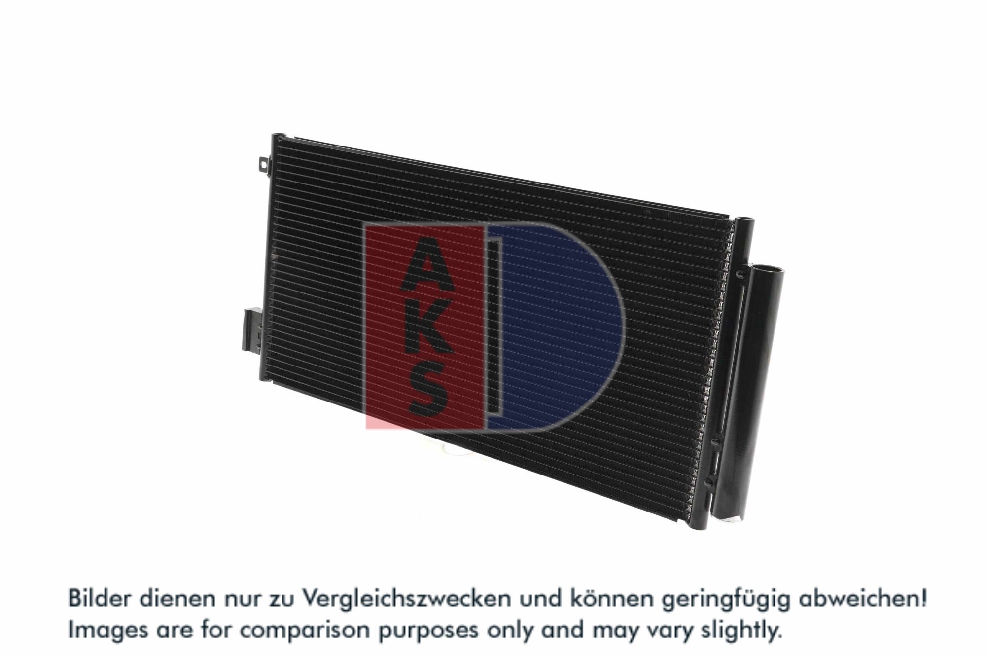 AKS DASIS Kondensor, klimaanlæg 082054n for ALFAROME/FIAT/LANCI