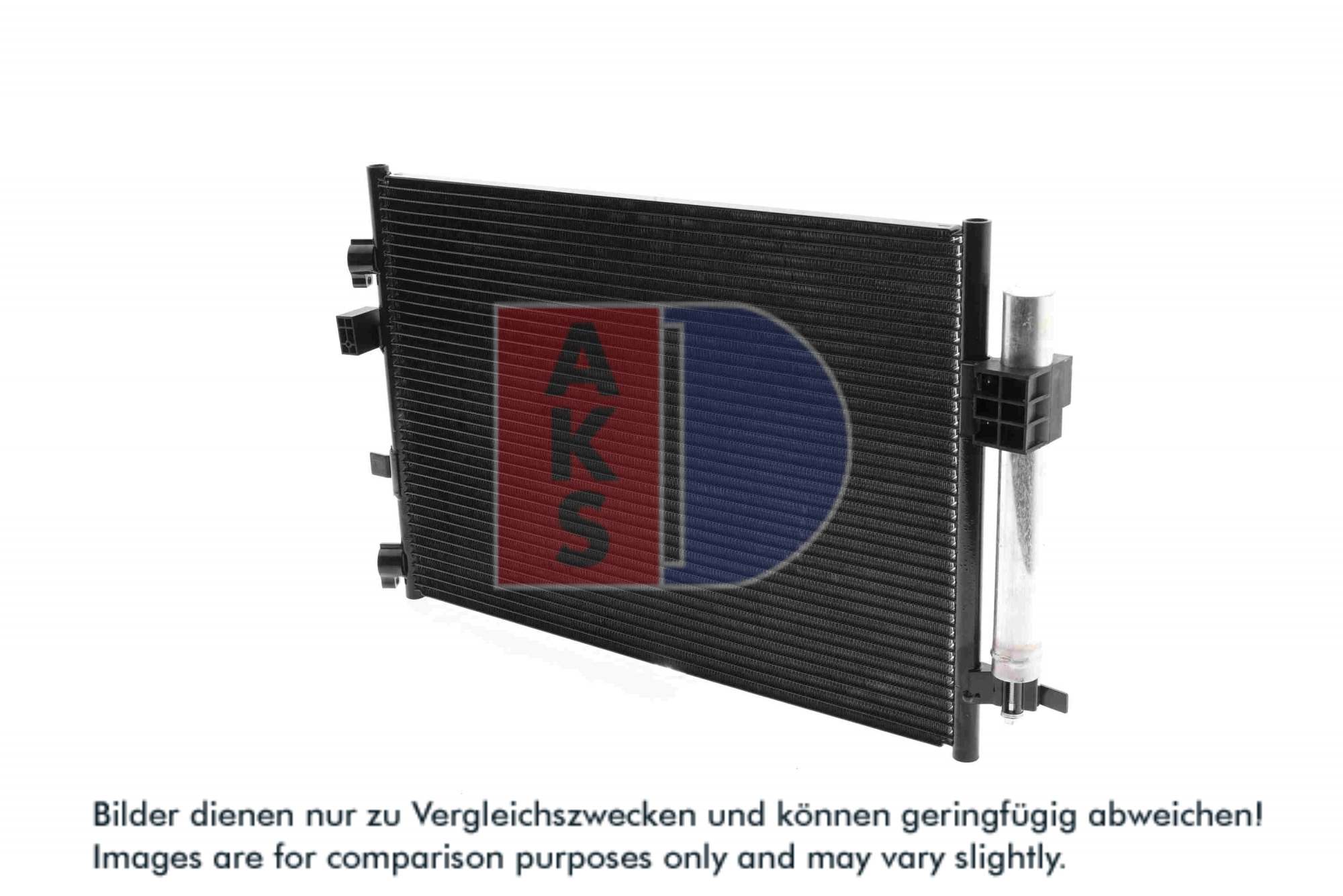 AKS DASIS Kondensor, klimaanlæg 092055n for FORD