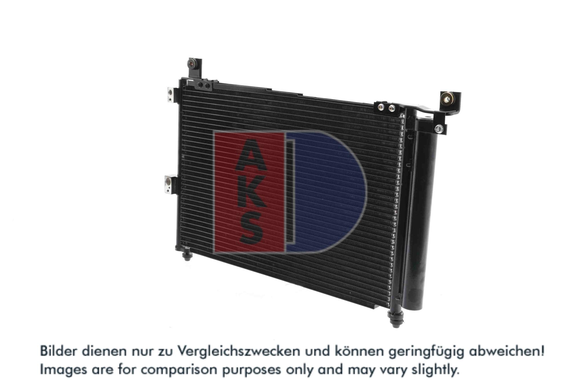 AKS DASIS Kondensor, klimaanlæg 092061n for FORD