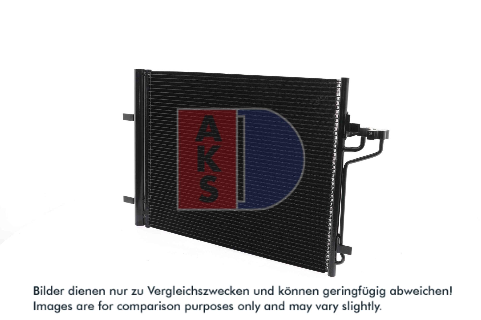 AKS DASIS Kondensor, klimaanlæg 092058n for FORD