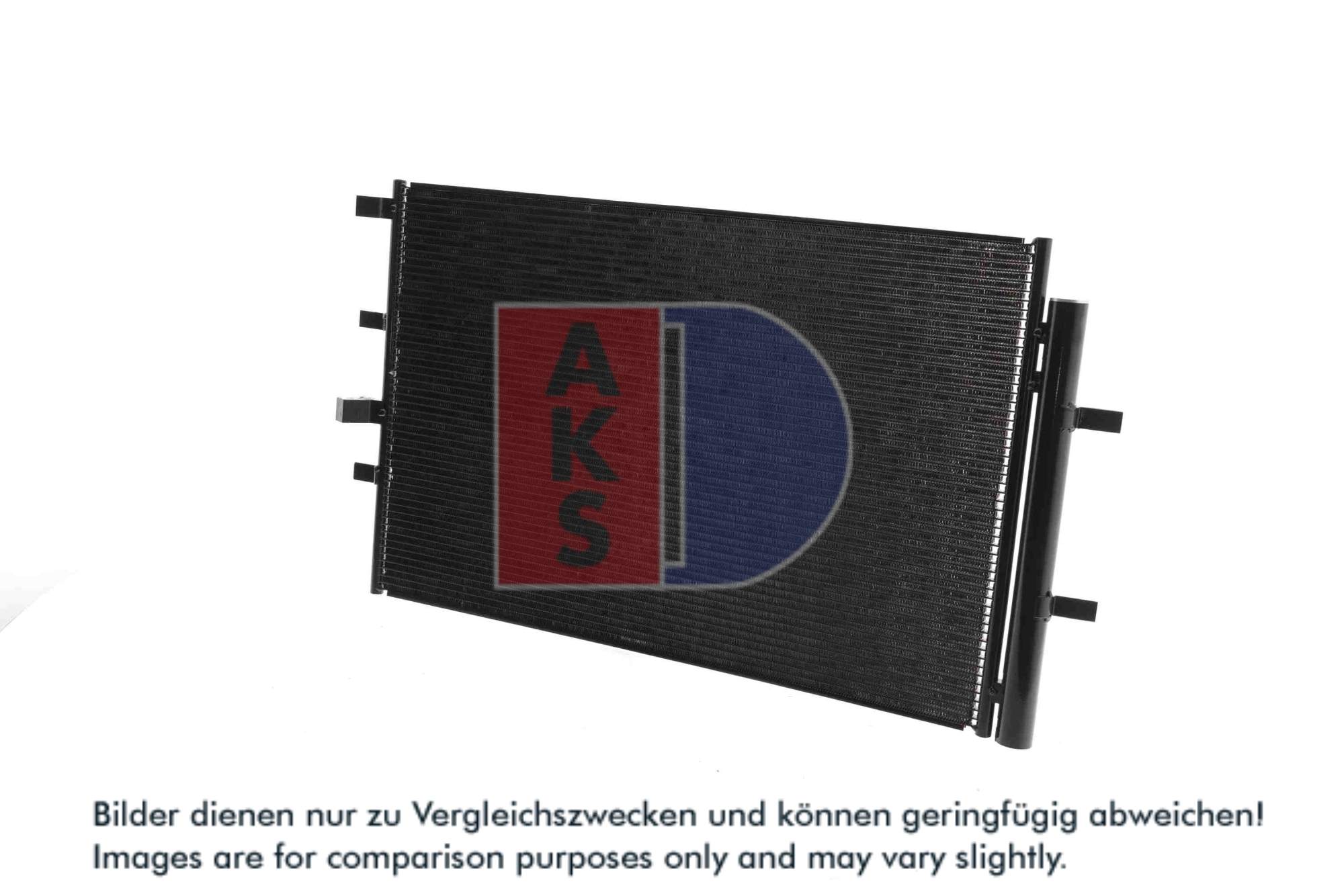 AKS DASIS Kondensor, klimaanlæg 092063n for FORD