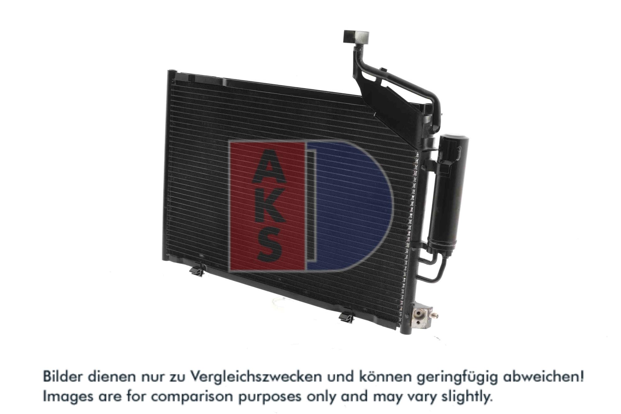 AKS DASIS Kondensor, klimaanlæg 092070n for FORD