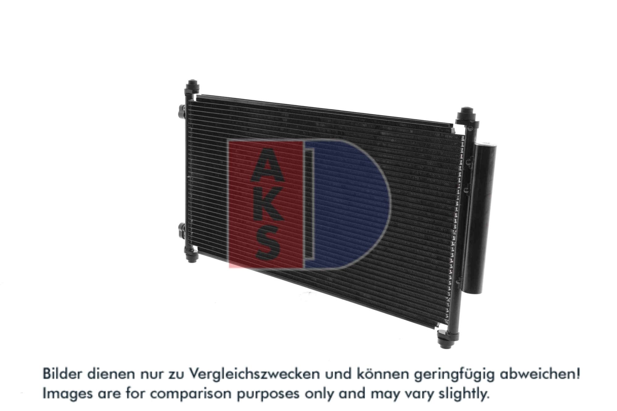 AKS DASIS Kondensor, klimaanlæg 102023n for HONDA
