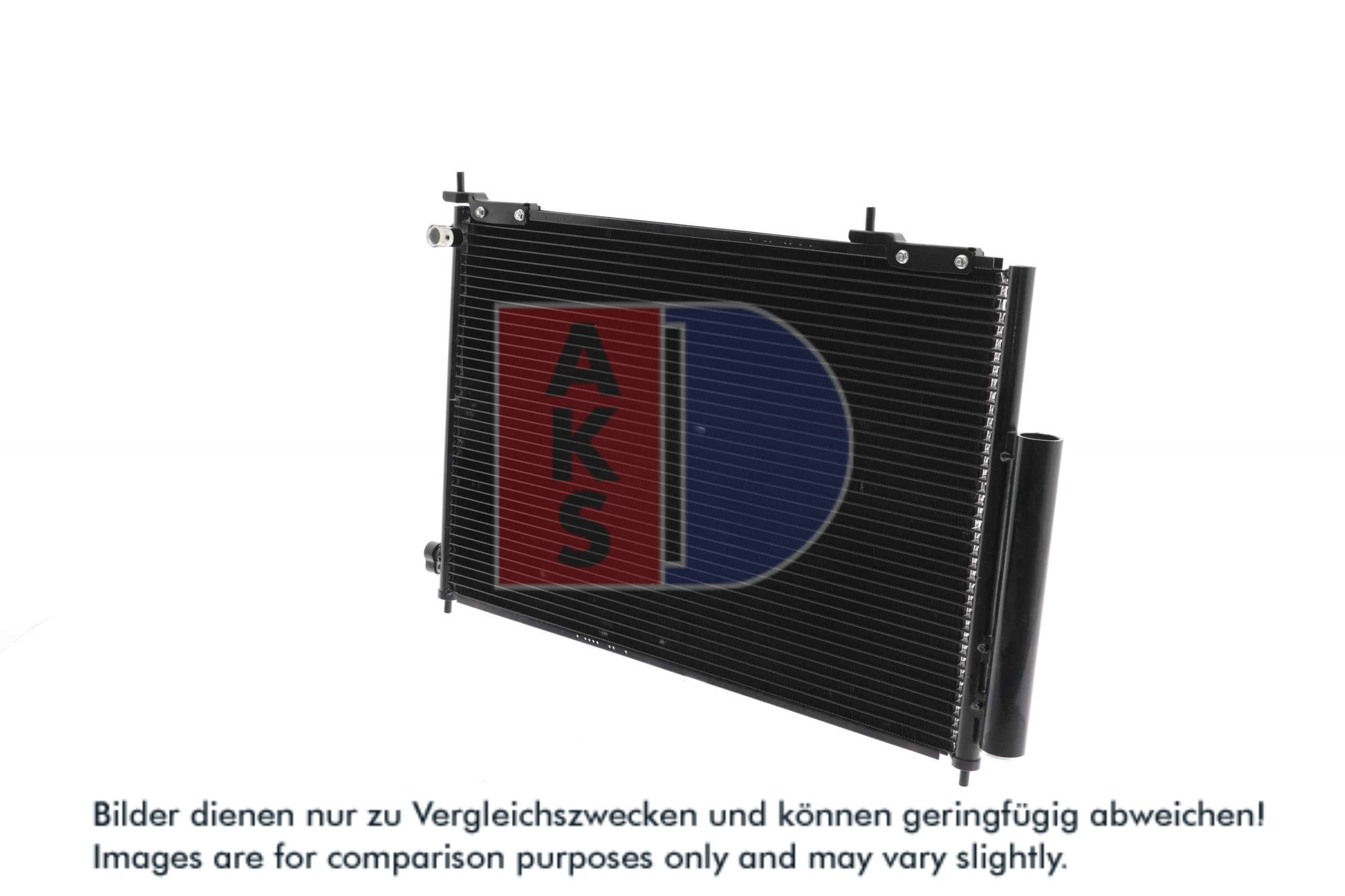 AKS DASIS Kondensor, klimaanlæg 102031n for HONDA