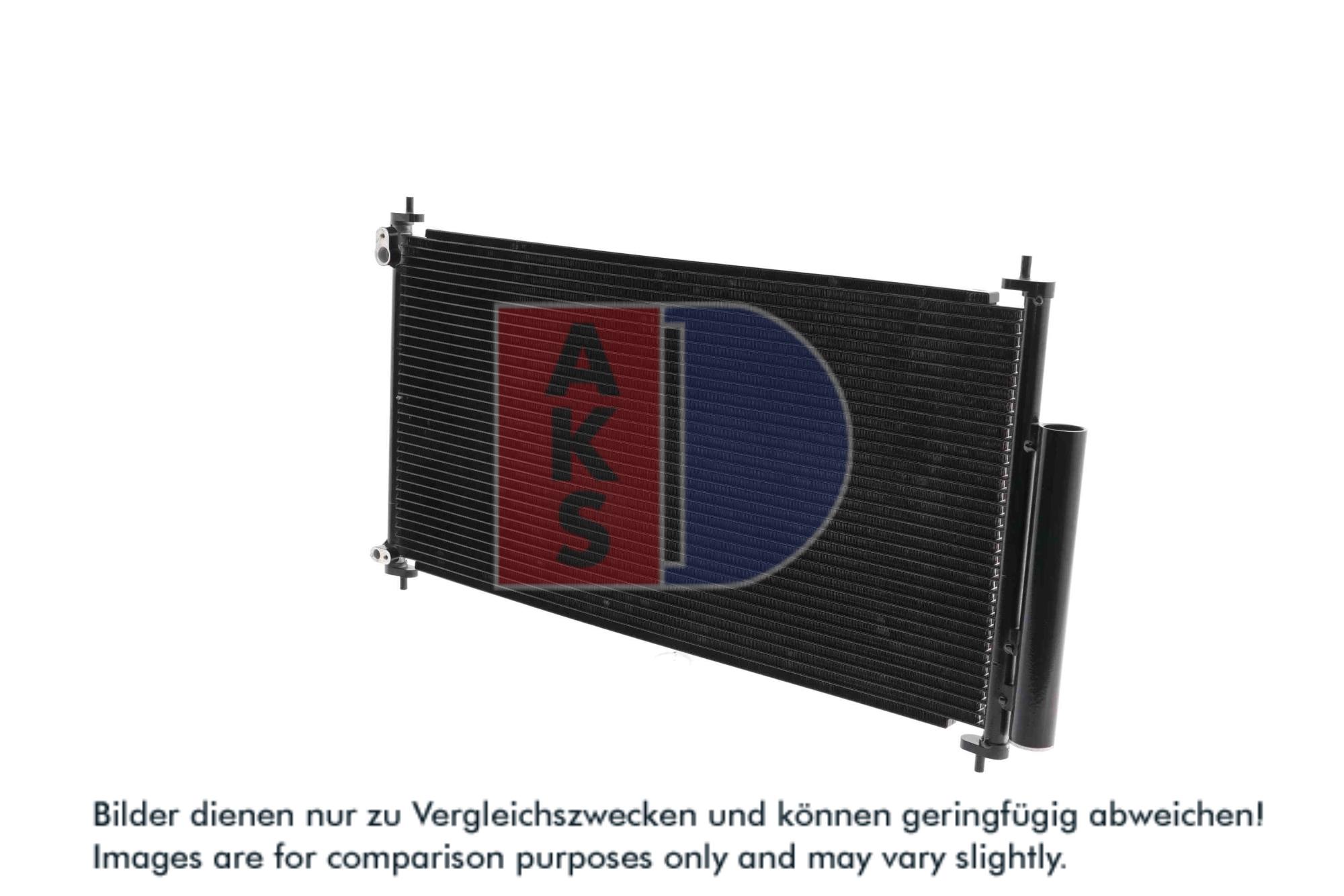 AKS DASIS Kondensor, klimaanlæg 102041n for HONDA