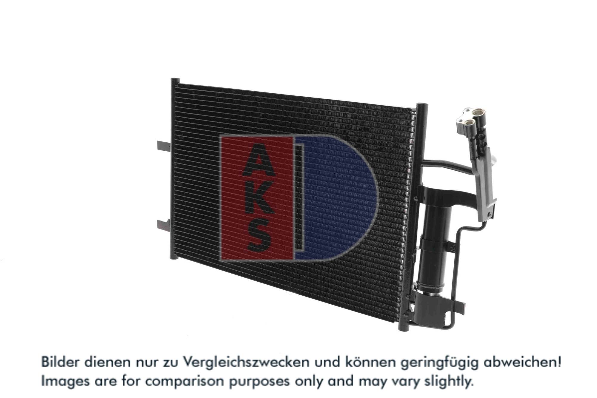 AKS DASIS Kondensor, klimaanlæg 112021n for MAZDA